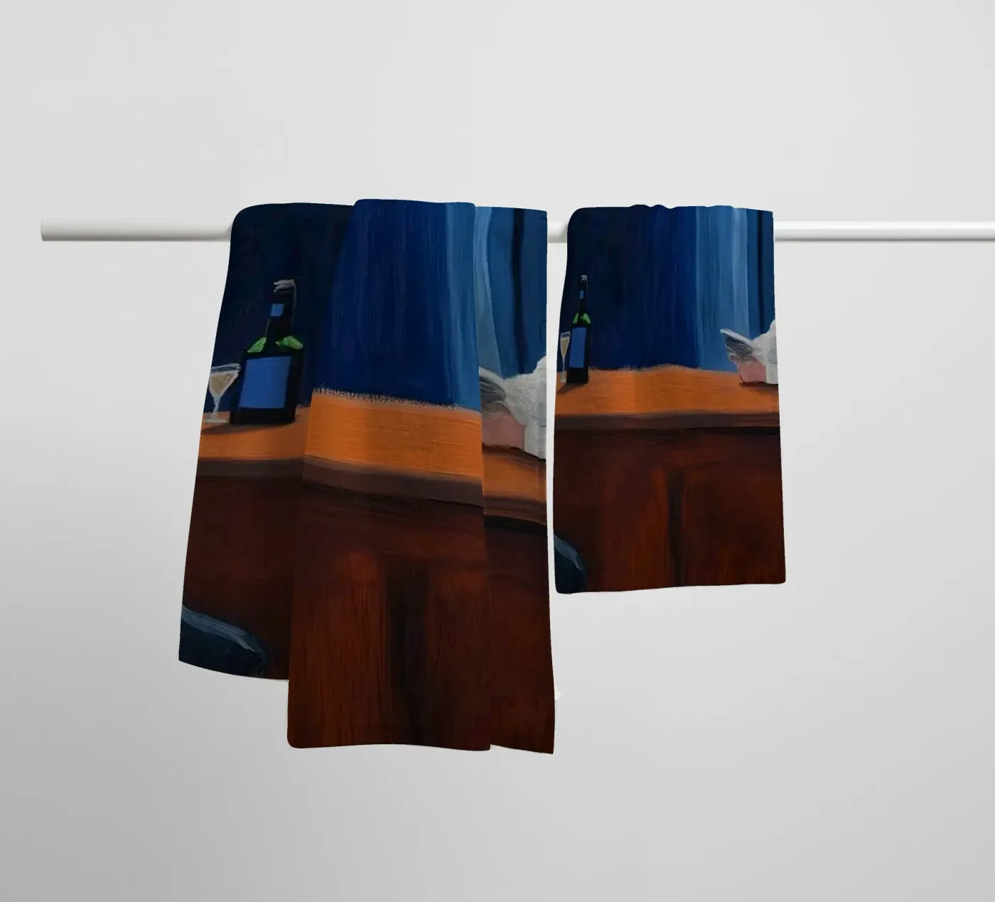 Empty Bar towel by Art Center