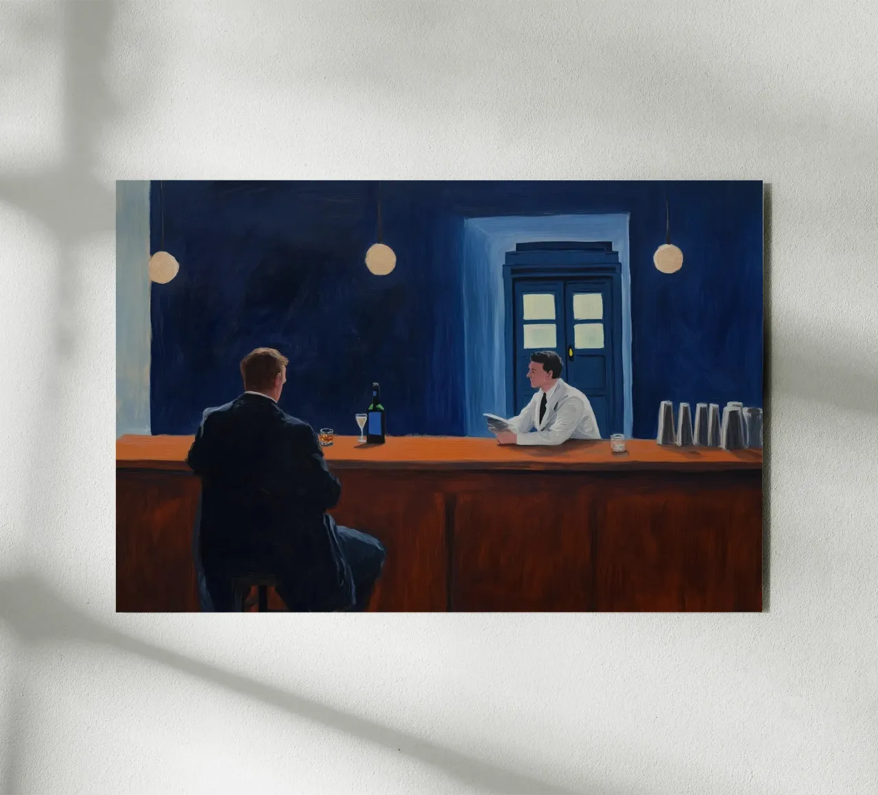 Empty Bar forex plate by Art Center