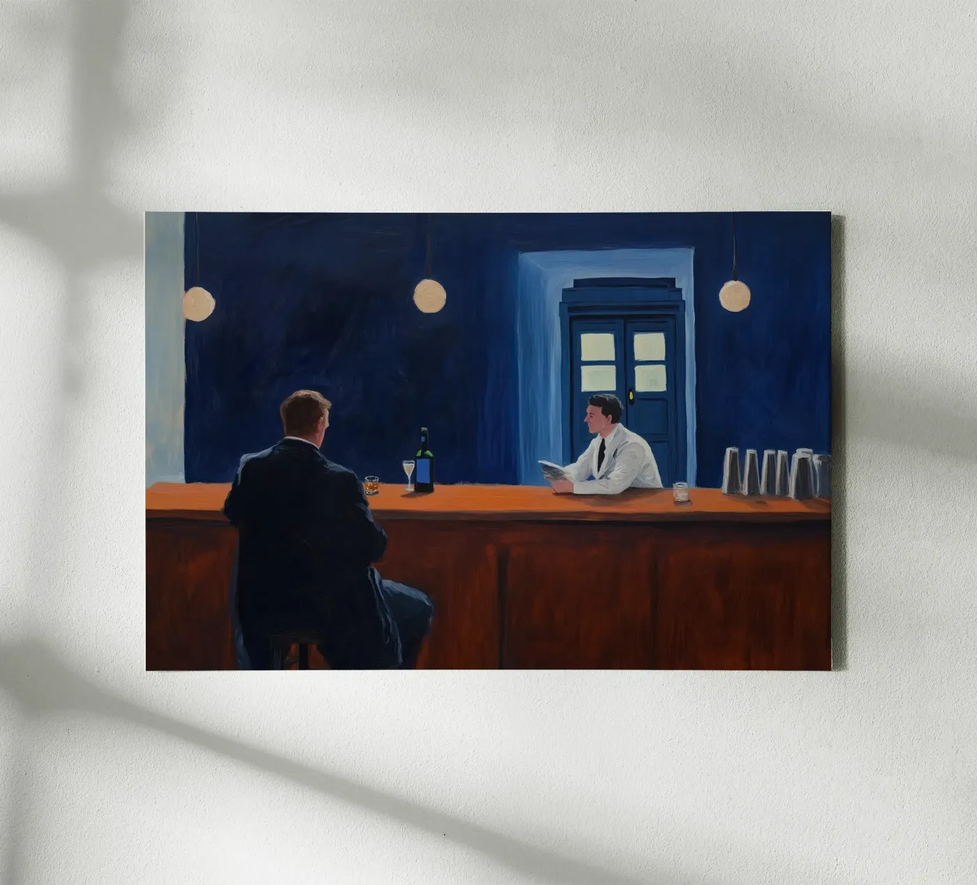 Empty Bar canvas by Art Center