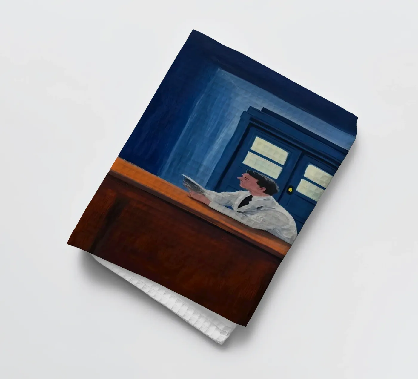 Empty Bar tea towel by Art Center
