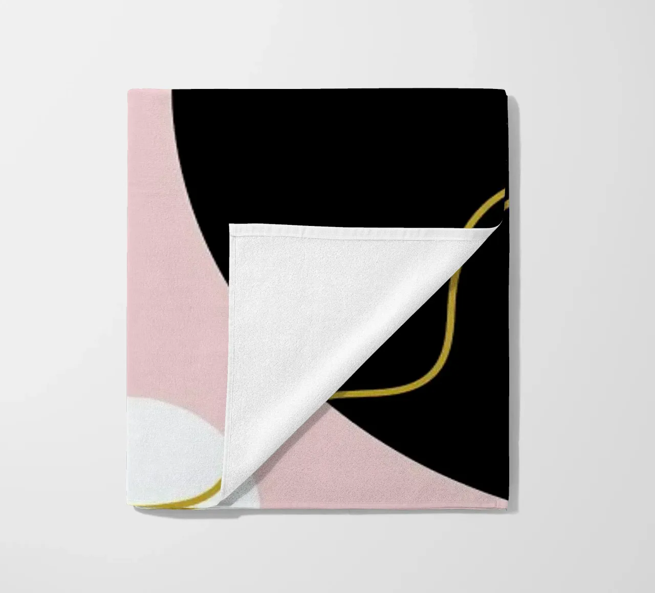 Graphic Art V beach towel by Linda Gobeta