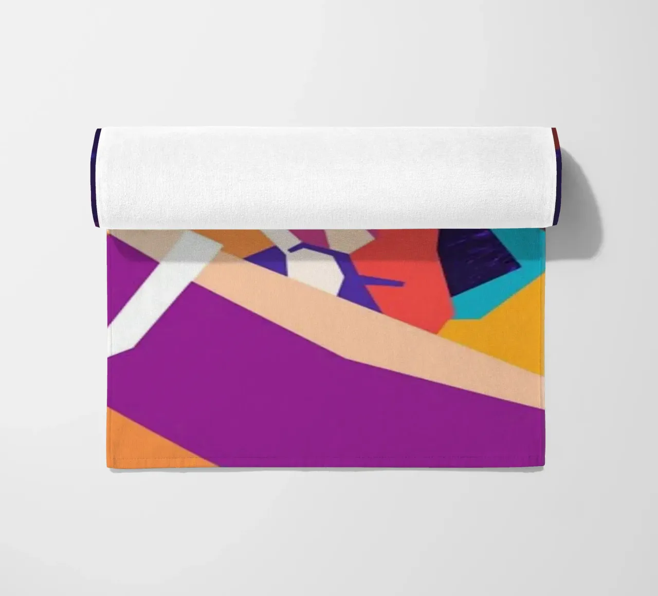 Iconic basketball player Lebron James beach towel by Hantamrata