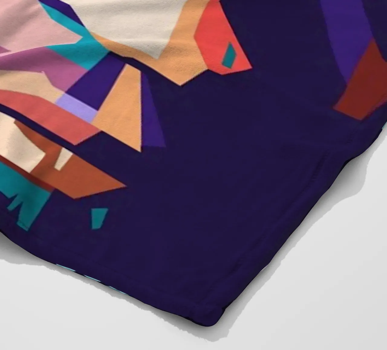 Ritratto pop art di Stevie Ray Vaughan coperta in pile da Hantamrata