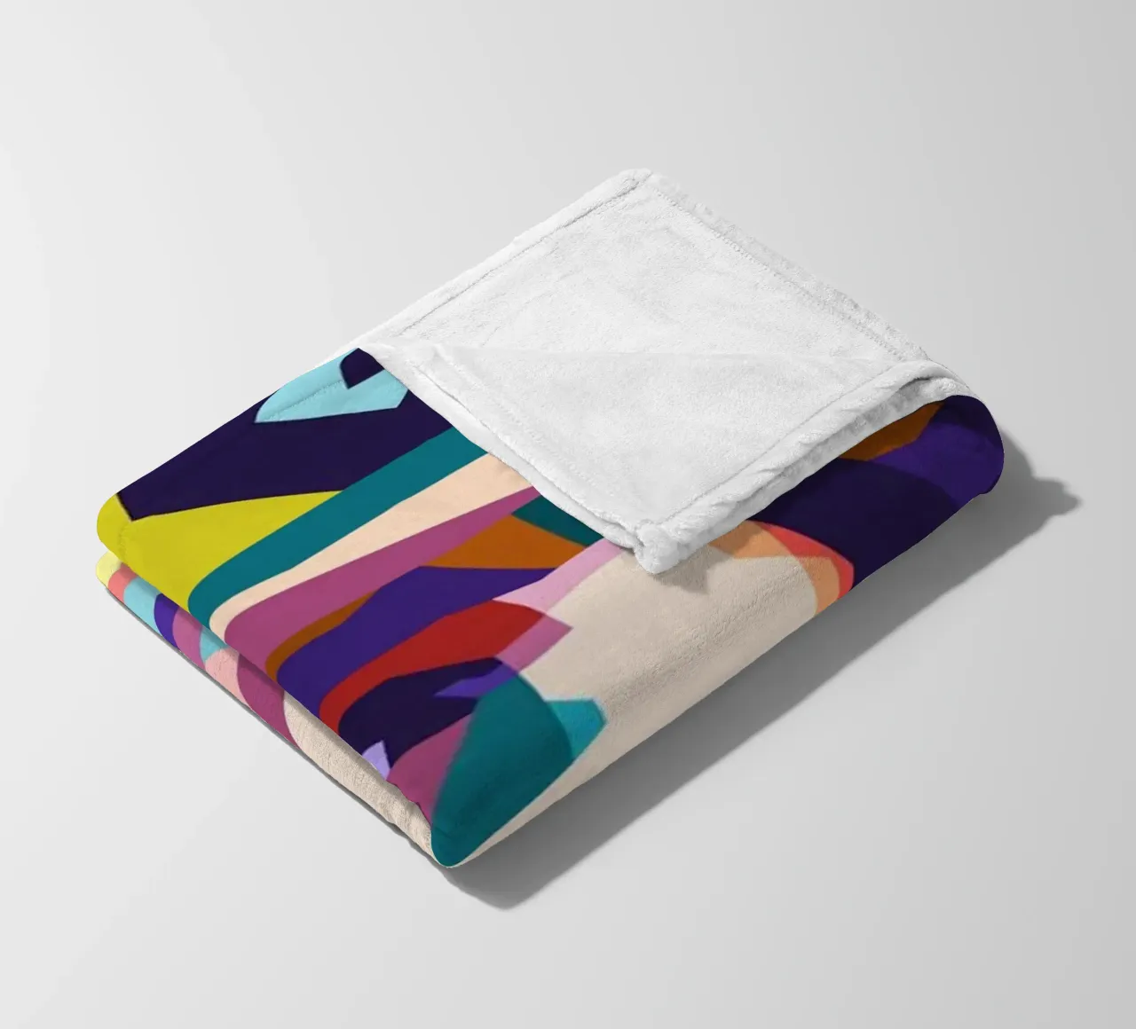 Ritratto pop art di Stevie Ray Vaughan coperta in pile da Hantamrata