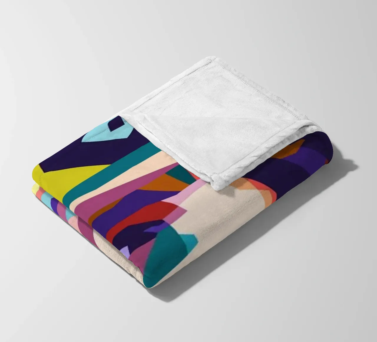 Ritratto pop art di Stevie Ray Vaughan coperta in pile da Hantamrata