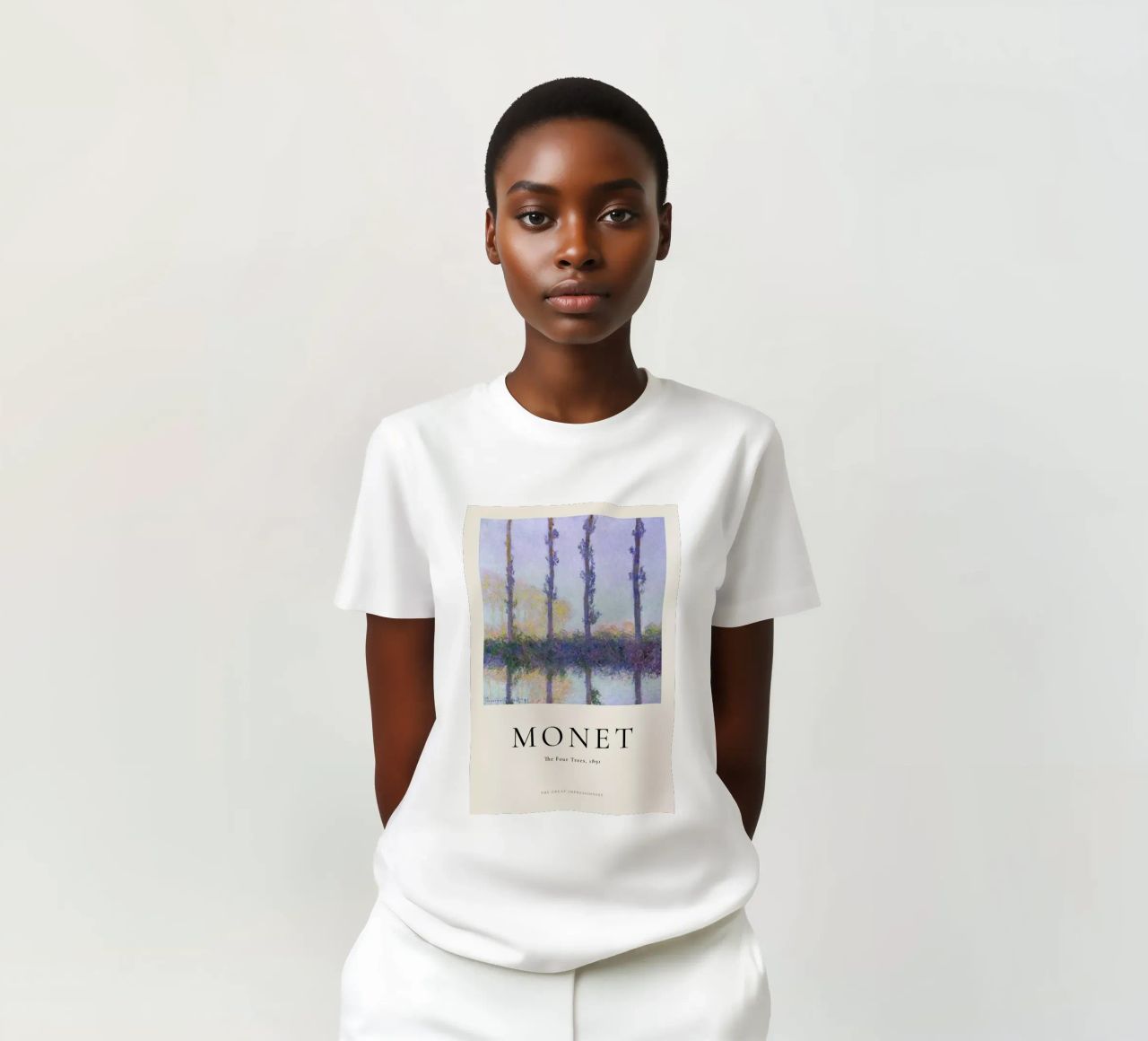 Monet - The Four Trees t-shirt da ARTOTHEK