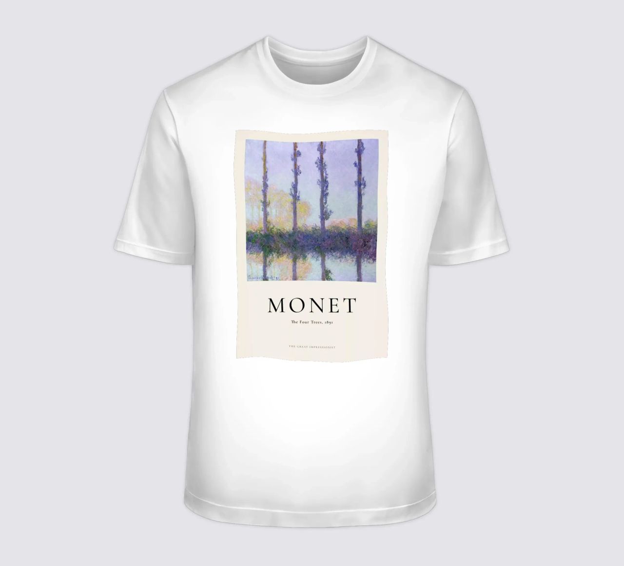 Monet - The Four Trees t-shirt da ARTOTHEK