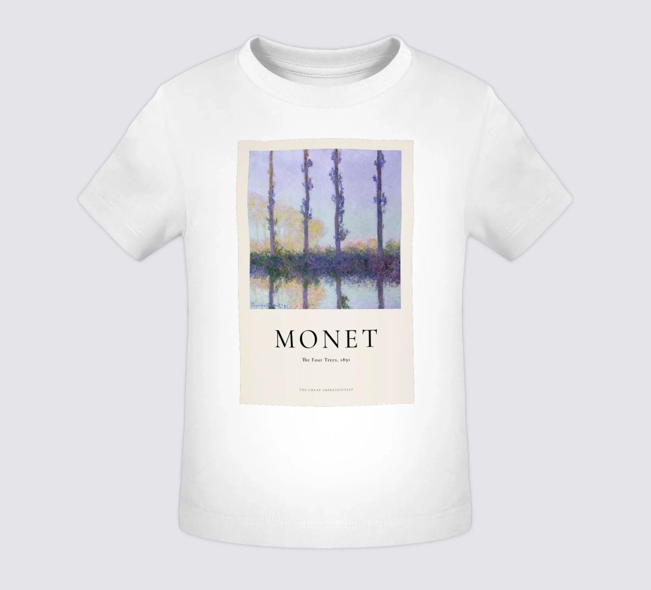 Monet - The Four Trees maglietta neonato da ARTOTHEK