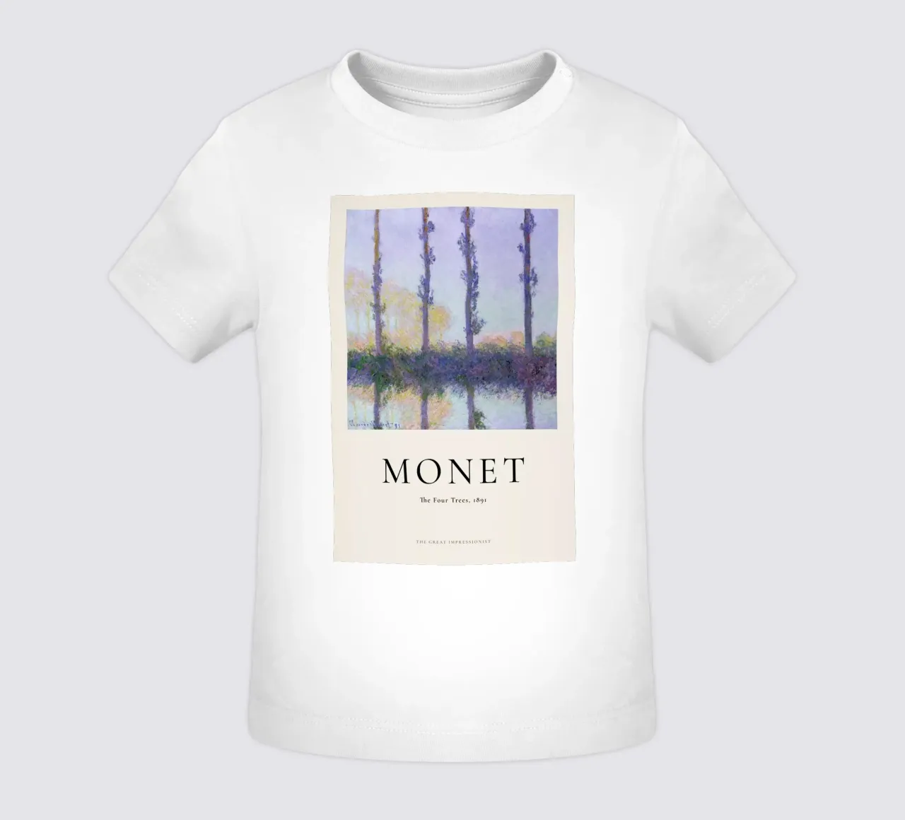 Monet - The Four Trees maglietta neonato da ARTOTHEK