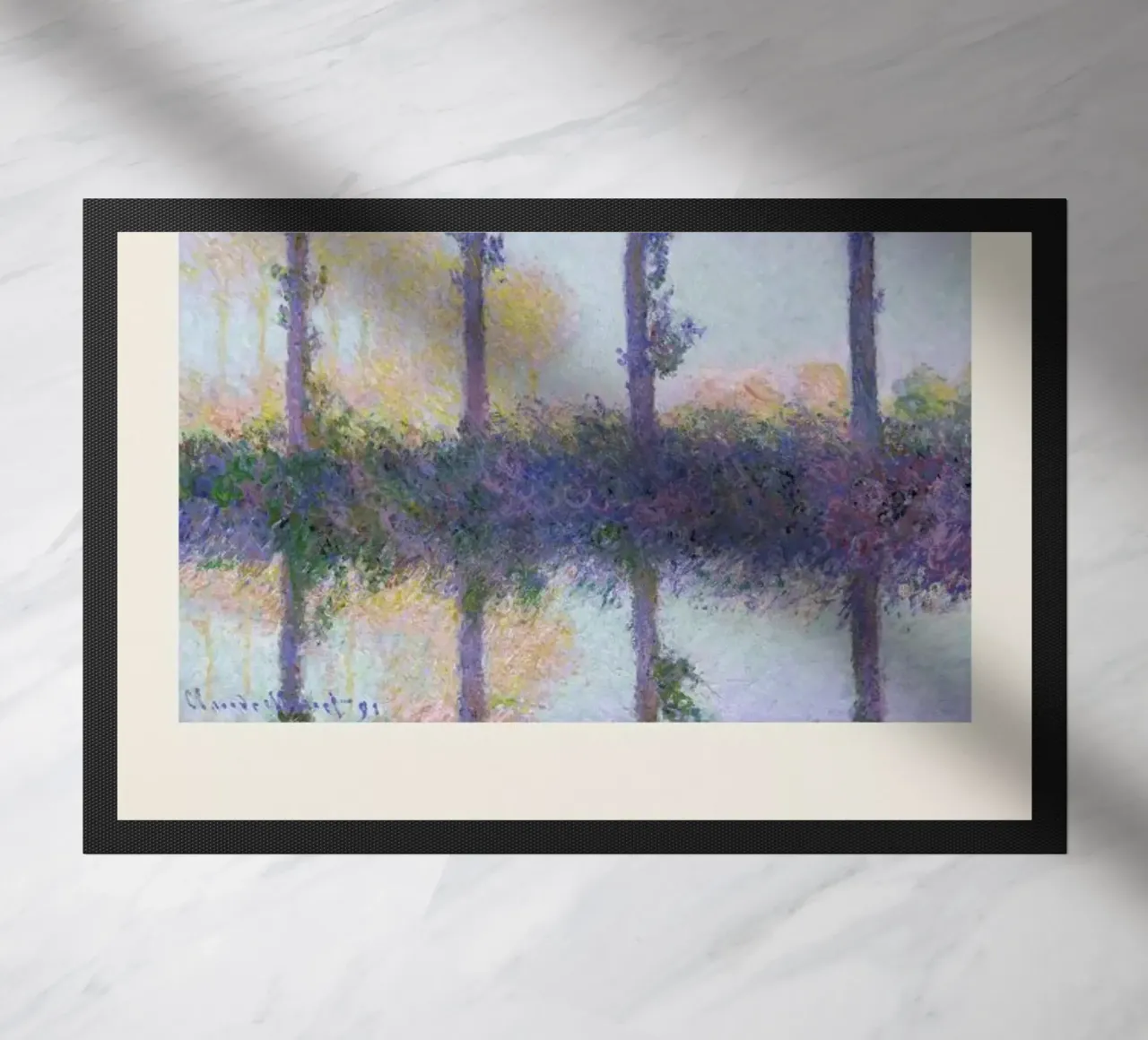 Monet - The Four Trees zerbino da ARTOTHEK