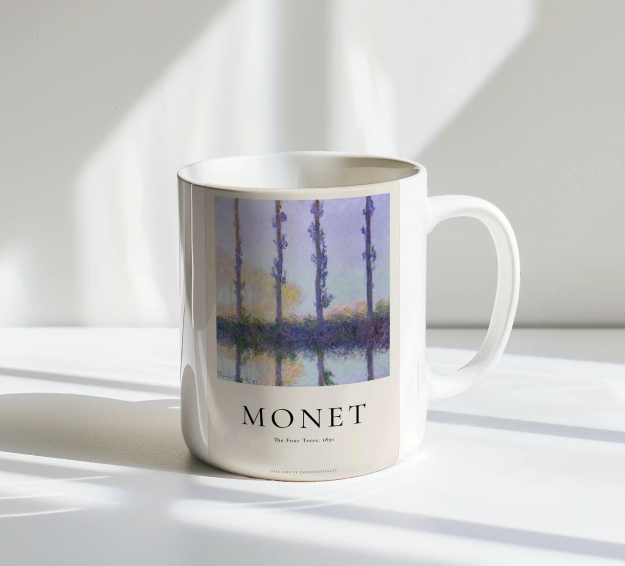 Monet - The Four Trees tazza in ceramica da ARTOTHEK