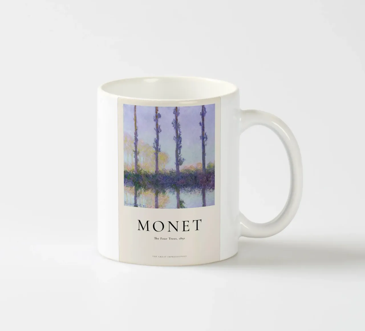 Monet - The Four Trees mug en céramique de ARTOTHEK