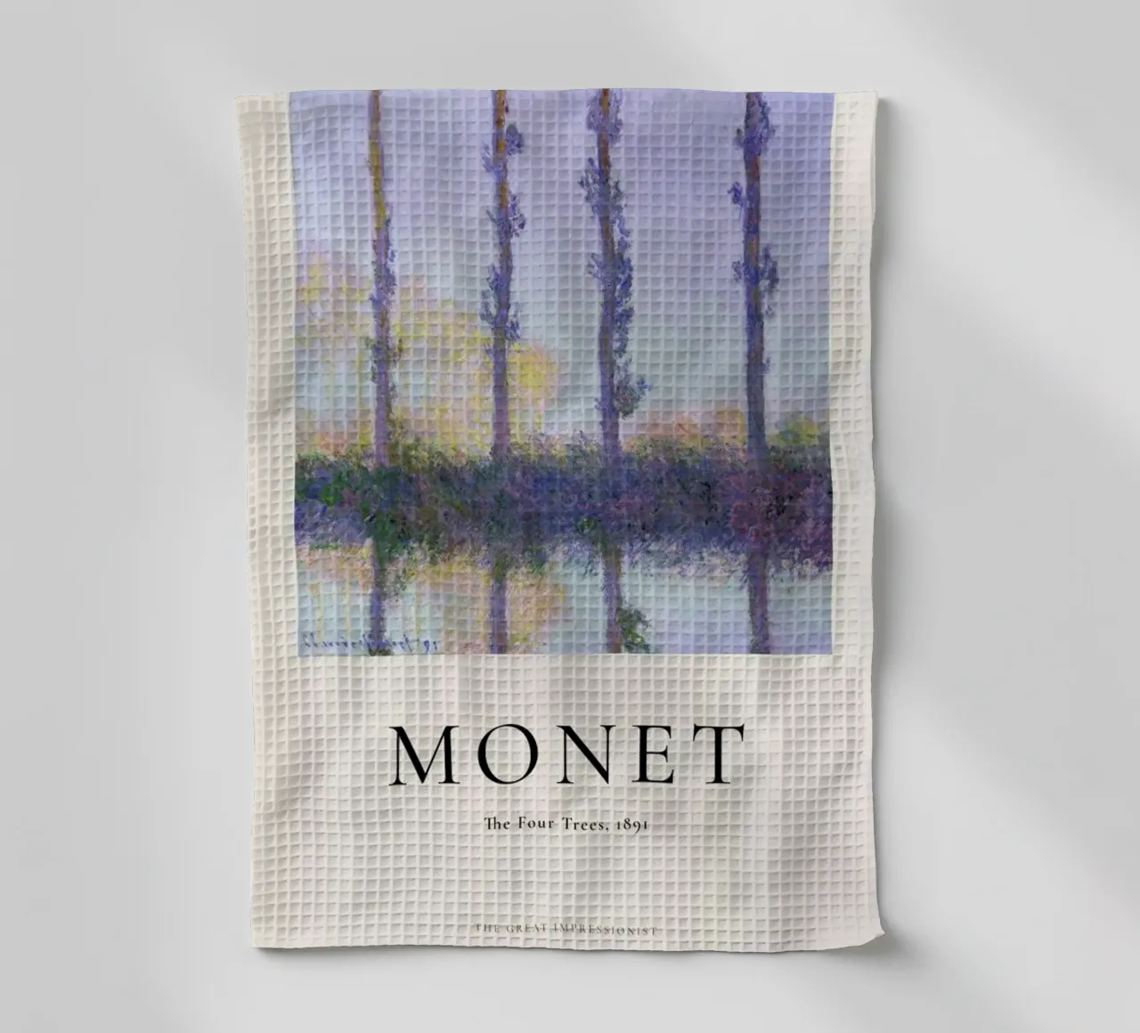 Monet - The Four Trees canovaccio da cucina da ARTOTHEK