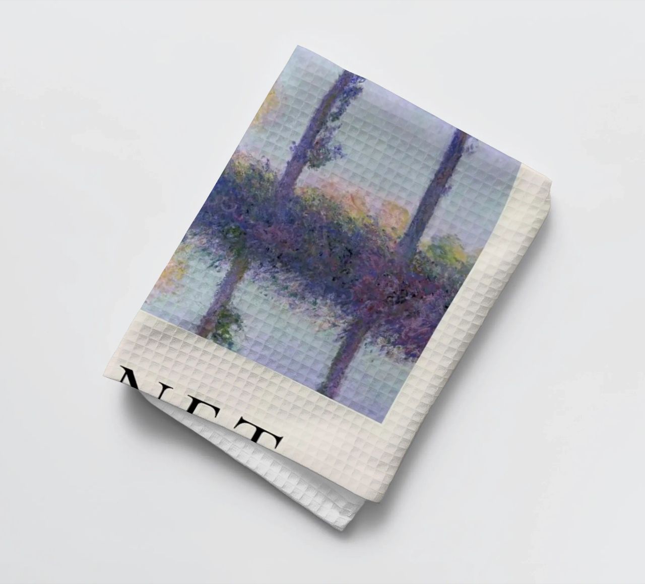 Monet - The Four Trees Geschirrtuch von ARTOTHEK