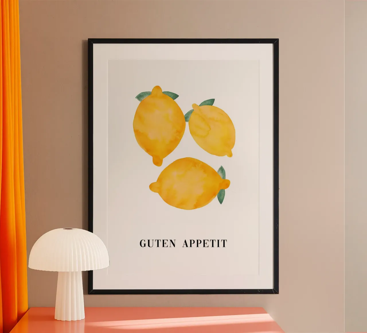 Zitronen - Guten Appetit poster da BAINAI