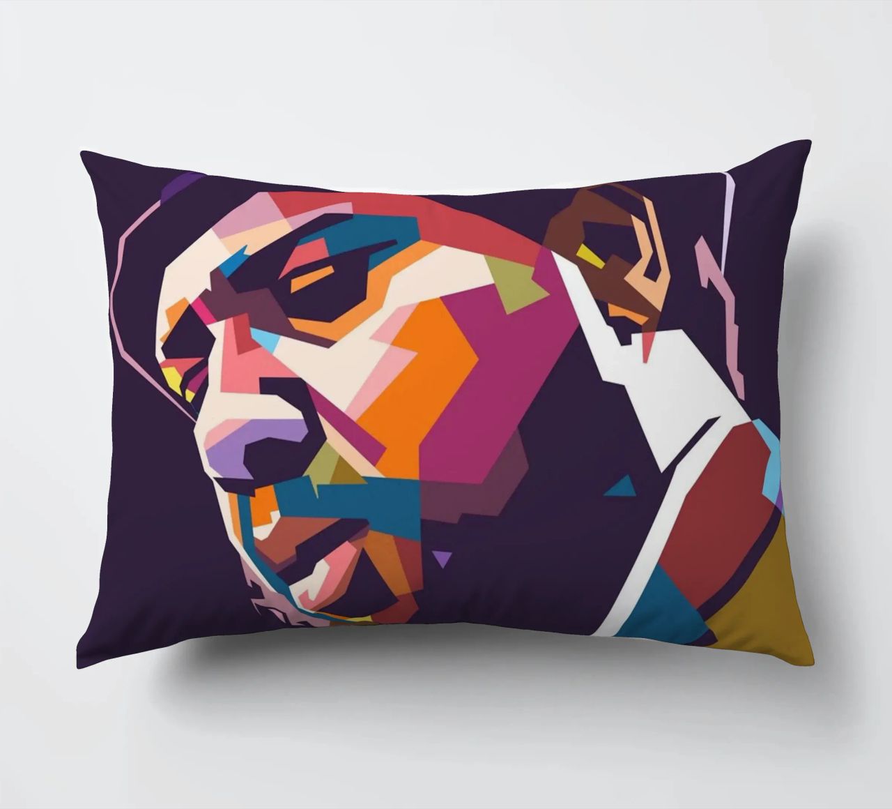Ritratto pop art di Thelonious Monk cuscino da Hantamrata