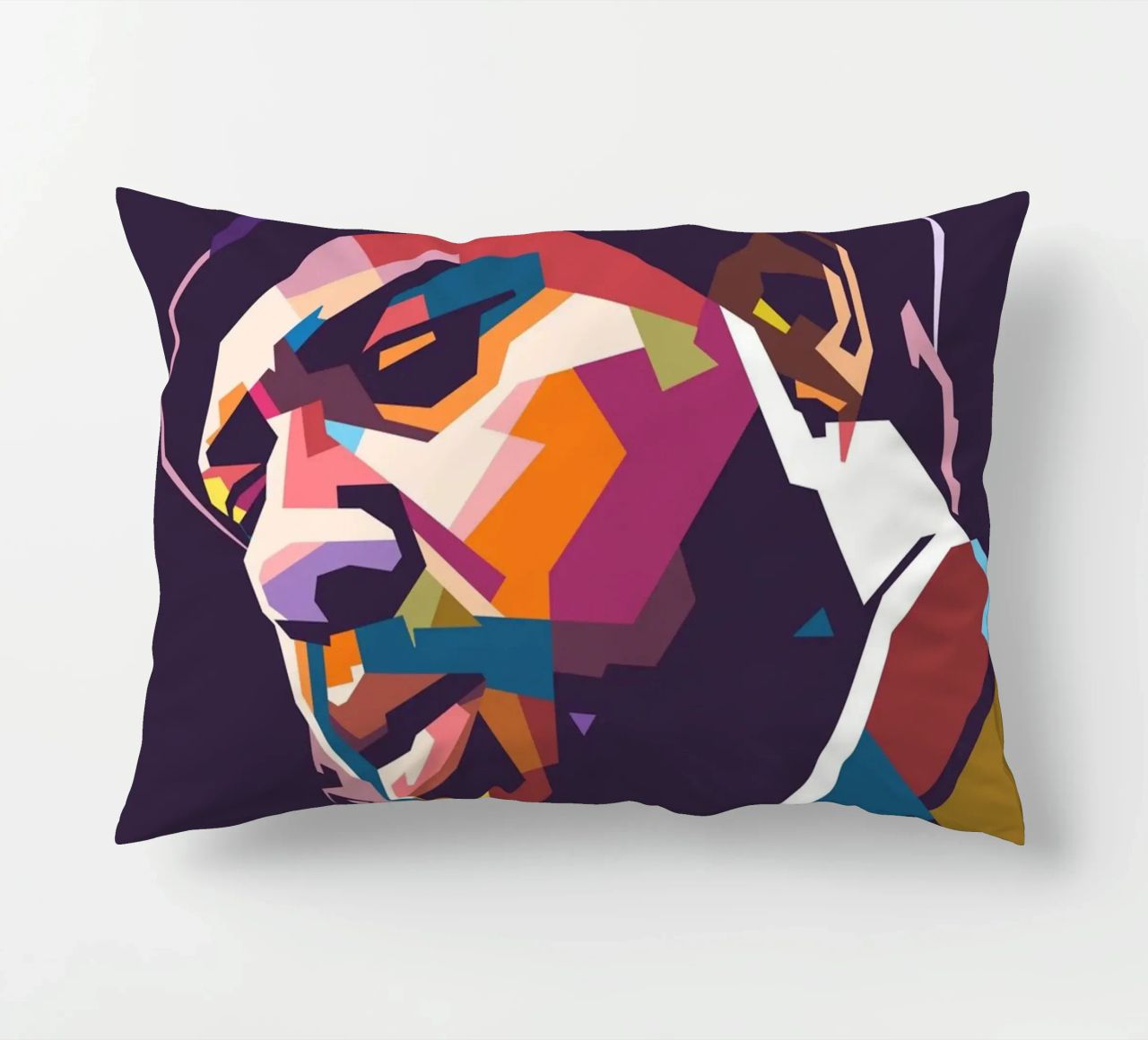 Ritratto pop art di Thelonious Monk cuscino da Hantamrata