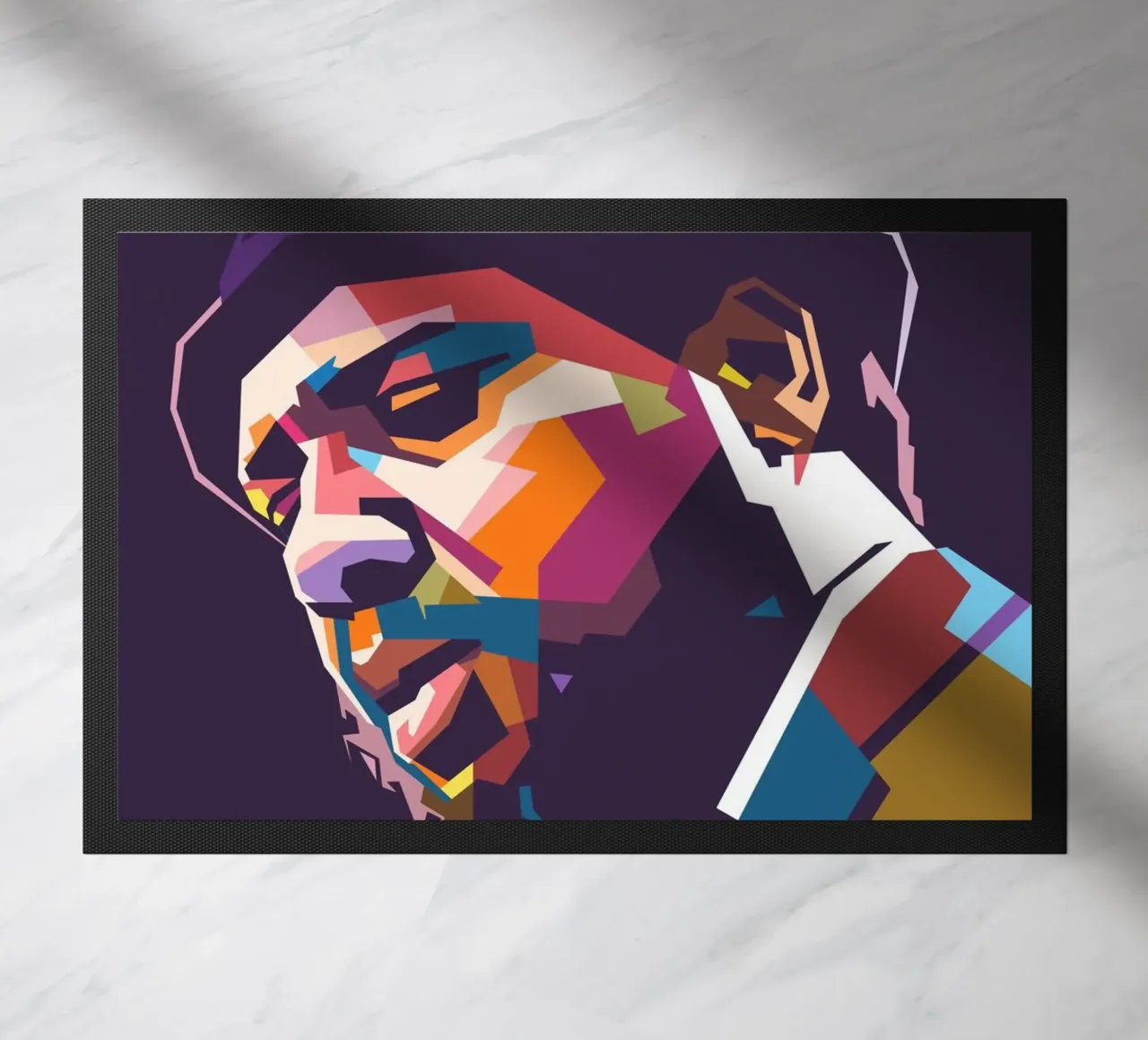 Ritratto pop art di Thelonious Monk zerbino da Hantamrata
