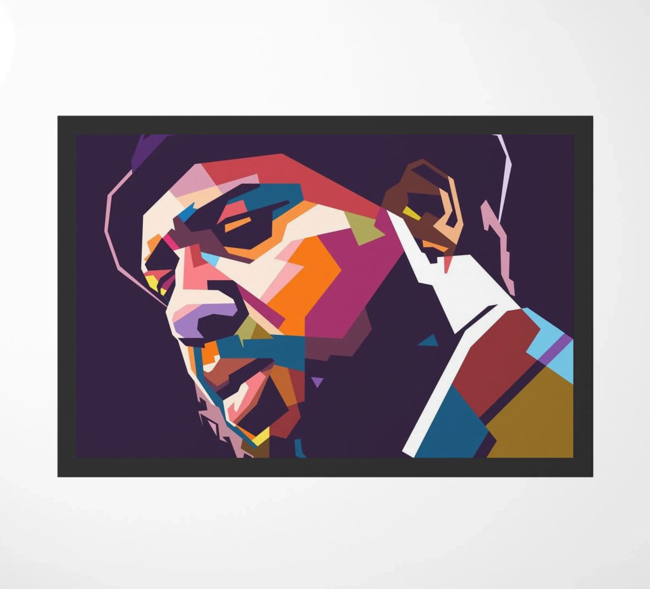 Ritratto pop art di Thelonious Monk zerbino da Hantamrata