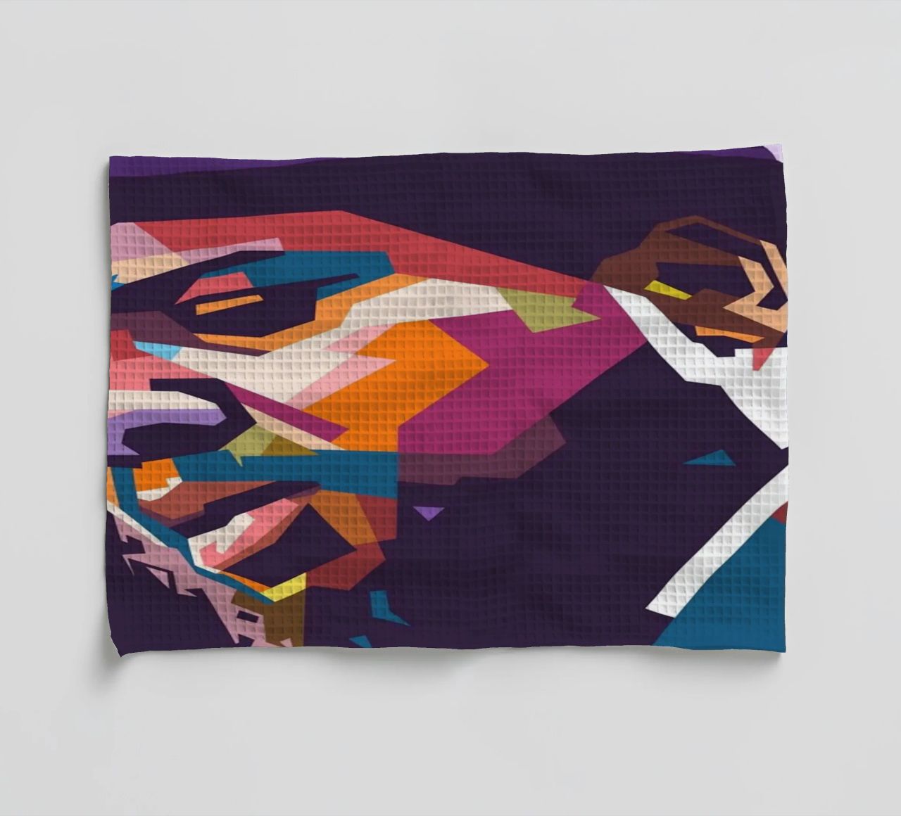 Ritratto pop art di Thelonious Monk canovaccio da cucina da Hantamrata