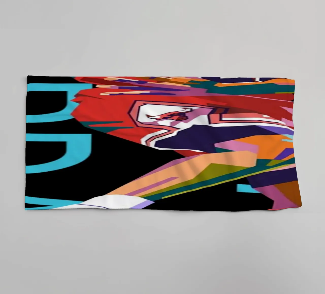 Arte di Michael Jordan asciugamano da bagno da Hantamrata