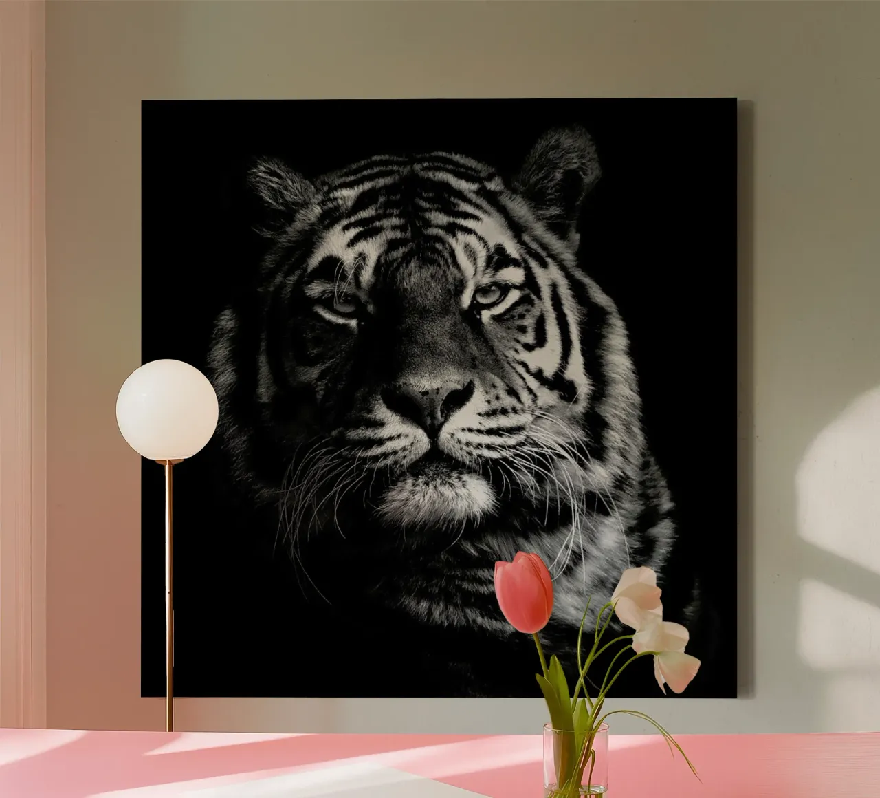 Tiger - Christian Meermann tela con Cornice a cassetta da Pictufy