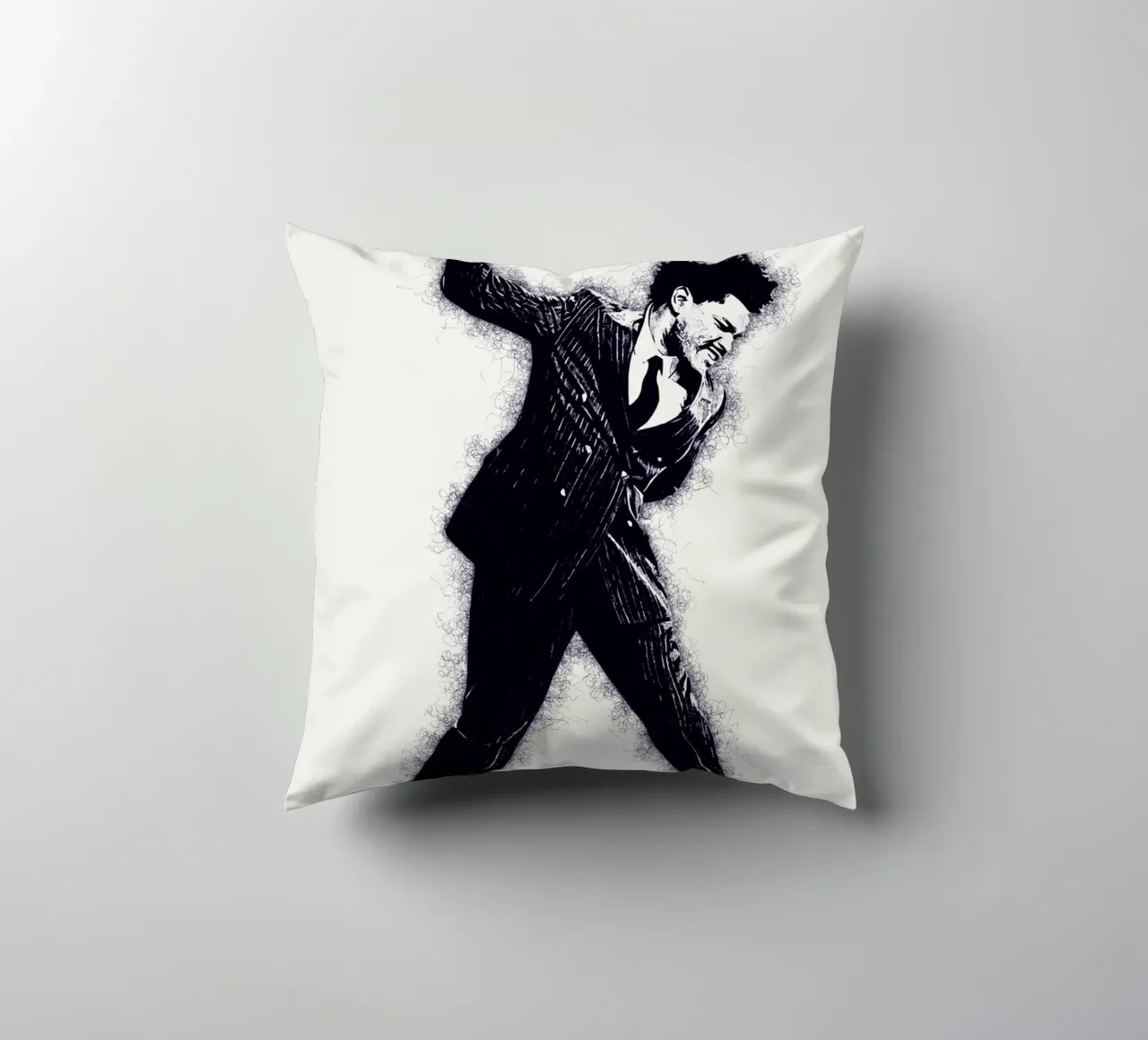 L'arte di The Weeknd cuscino da neonartroom