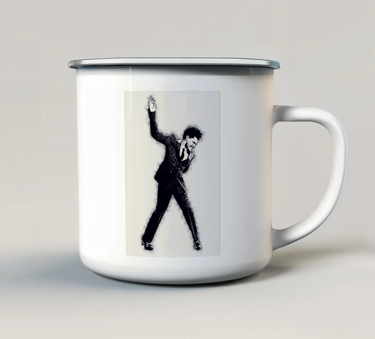 L'arte di The Weeknd tazza in smalto da neonartroom