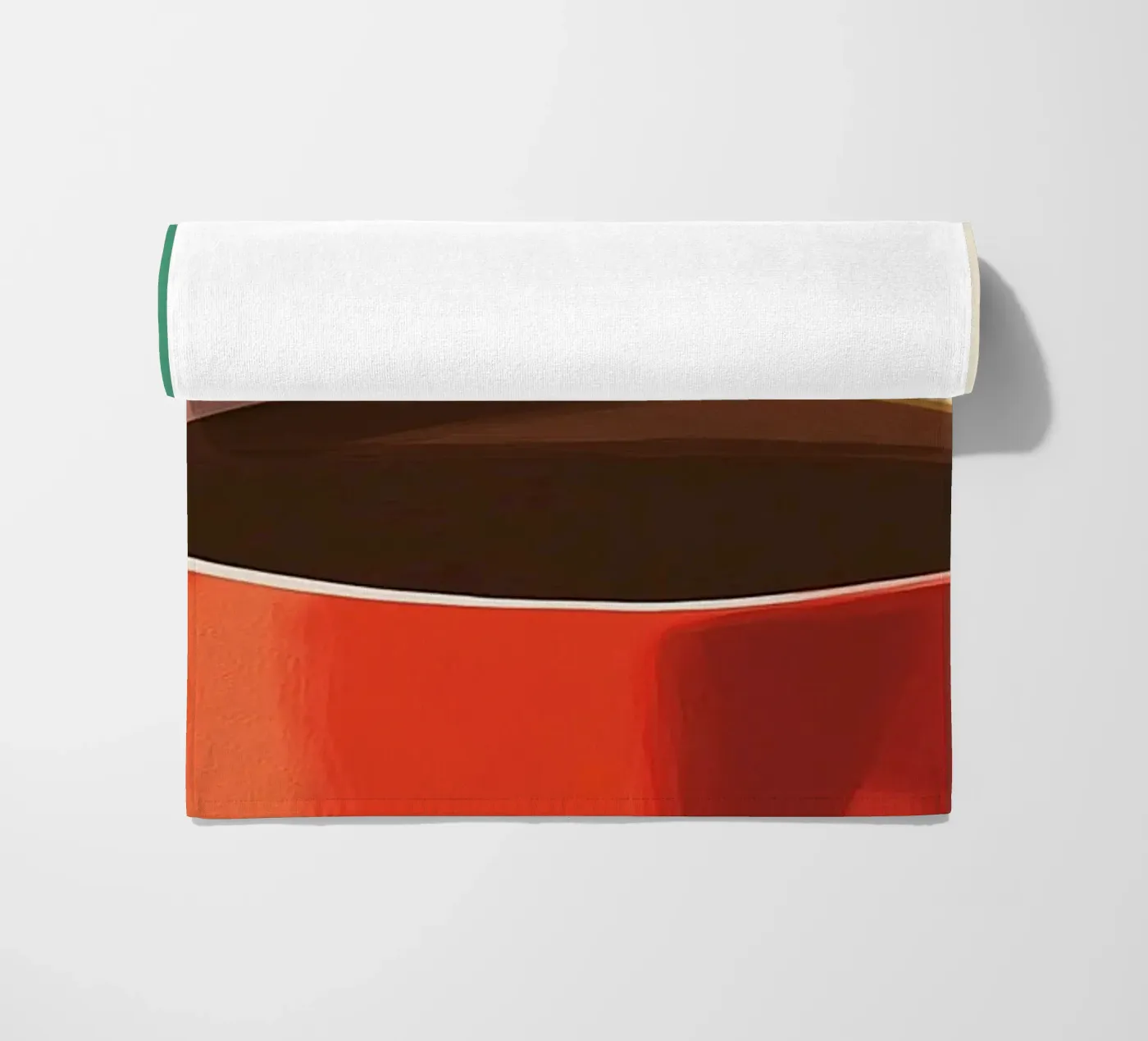Coffee Time beach towel by Art Center