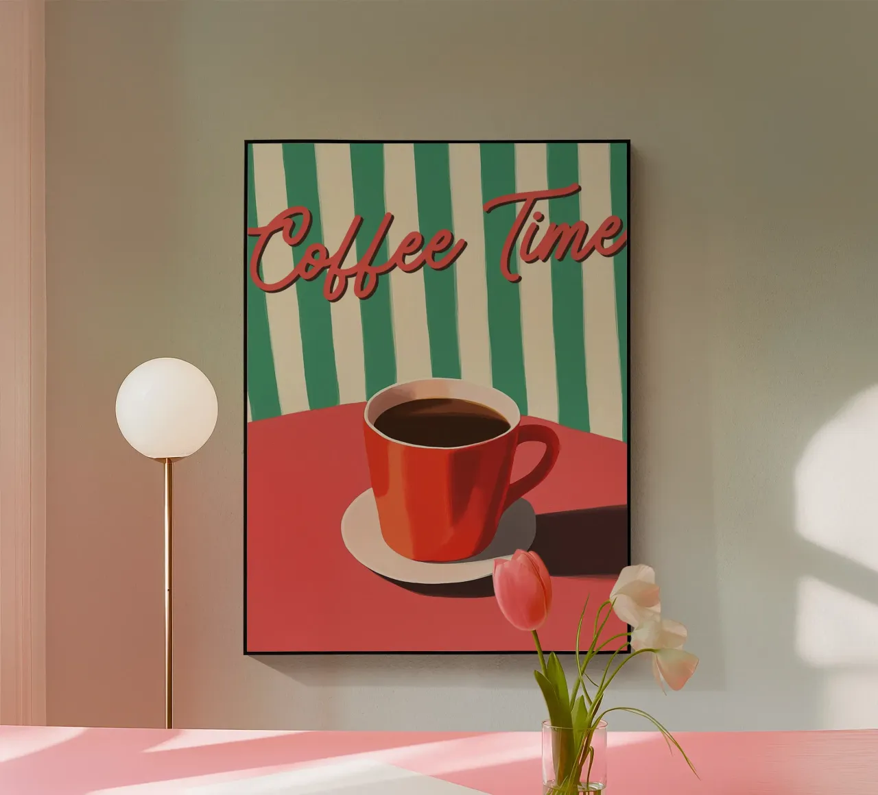 Coffee Time plexiglass da Art Center