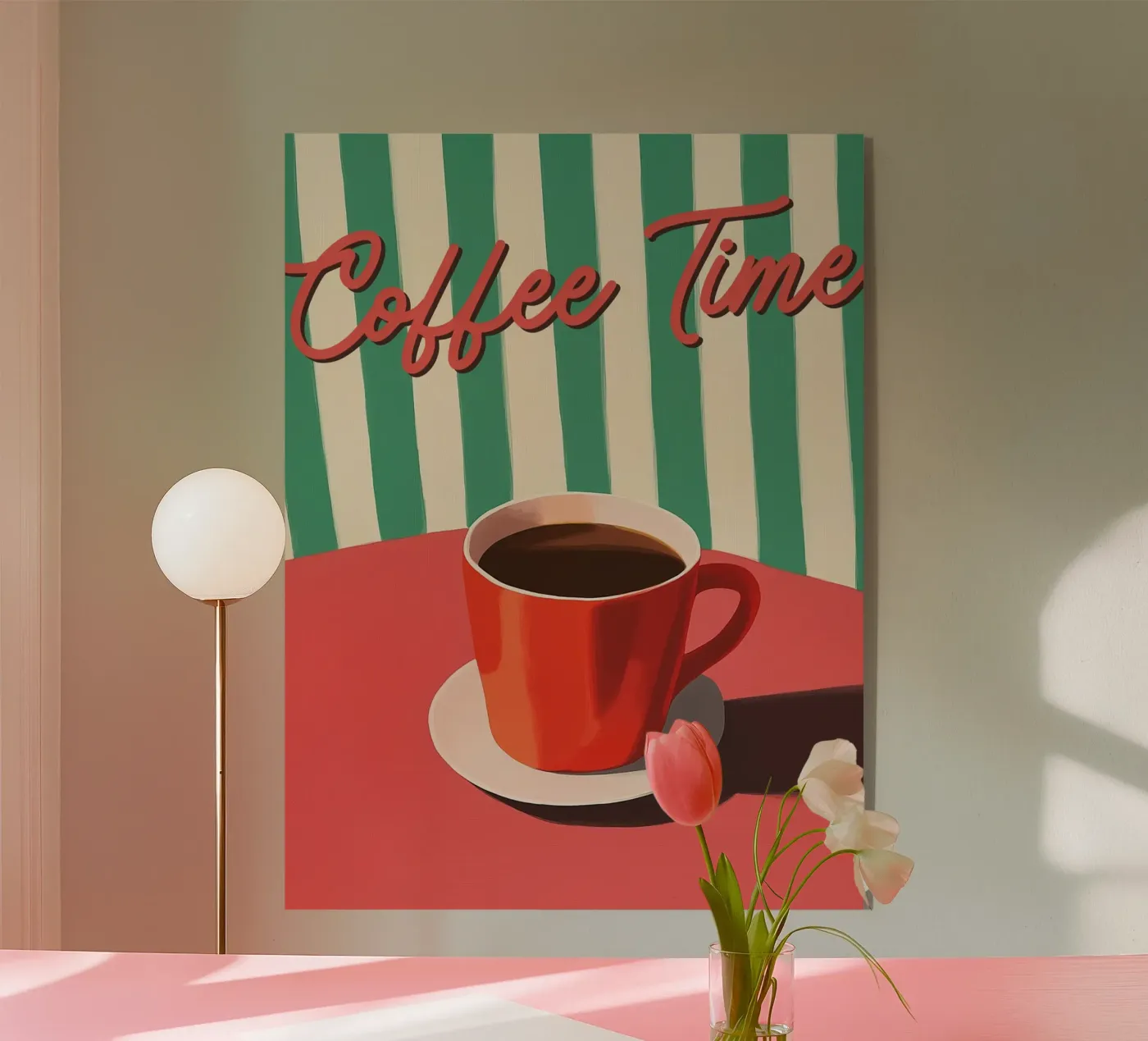 Coffee Time plexiglass da Art Center