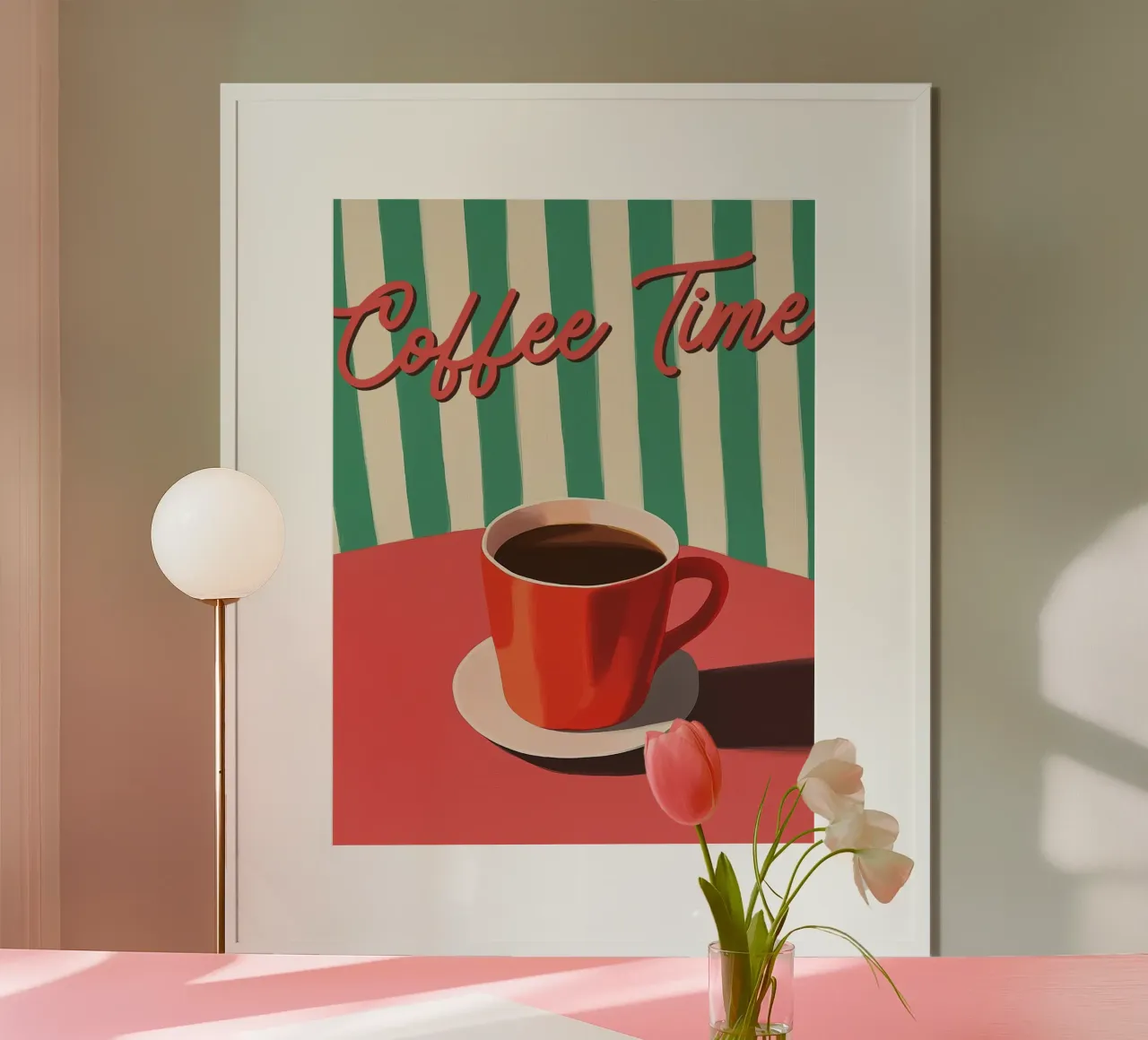 Coffee Time poster da Art Center