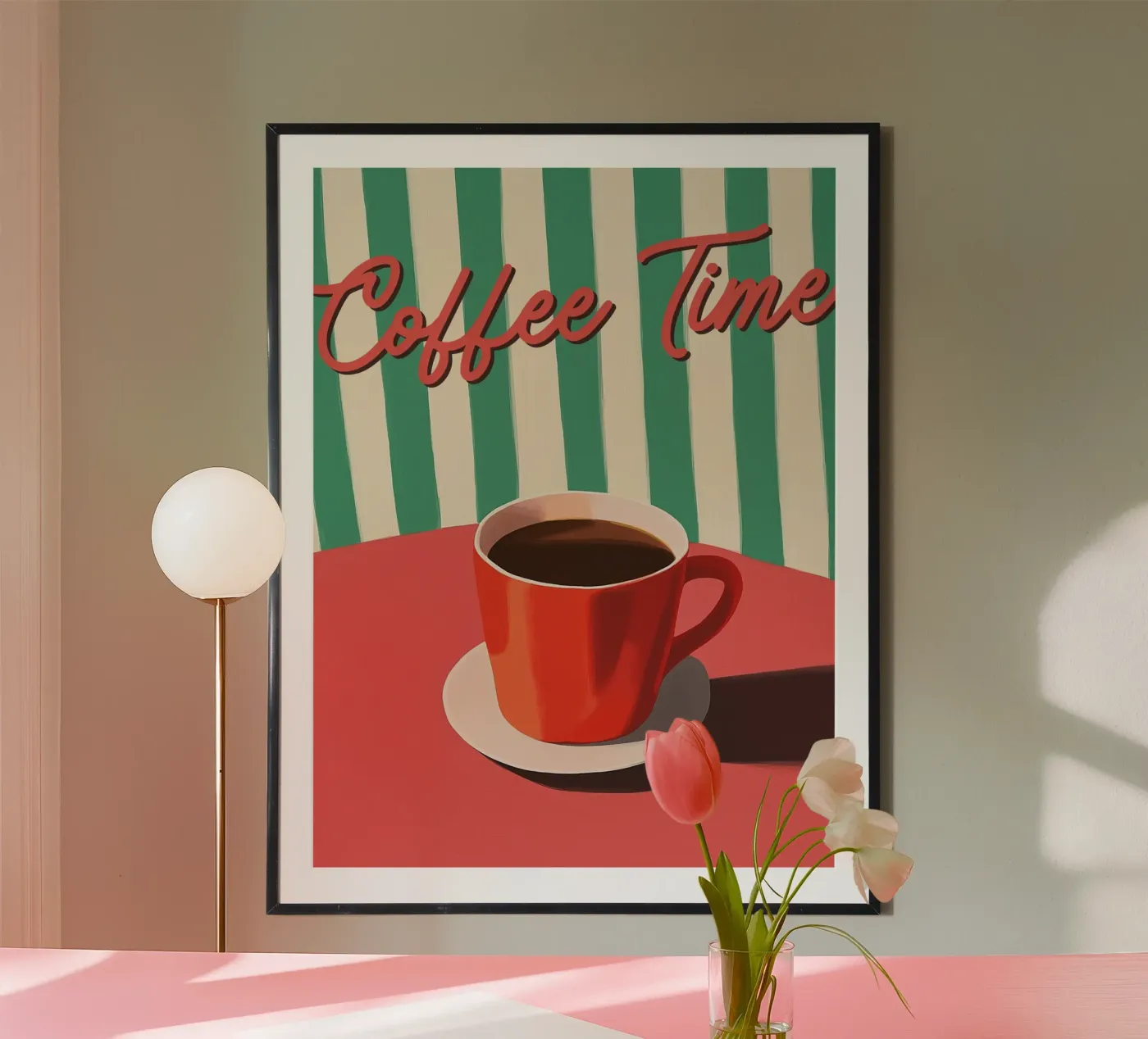L'ora del caffè poster da Art Center