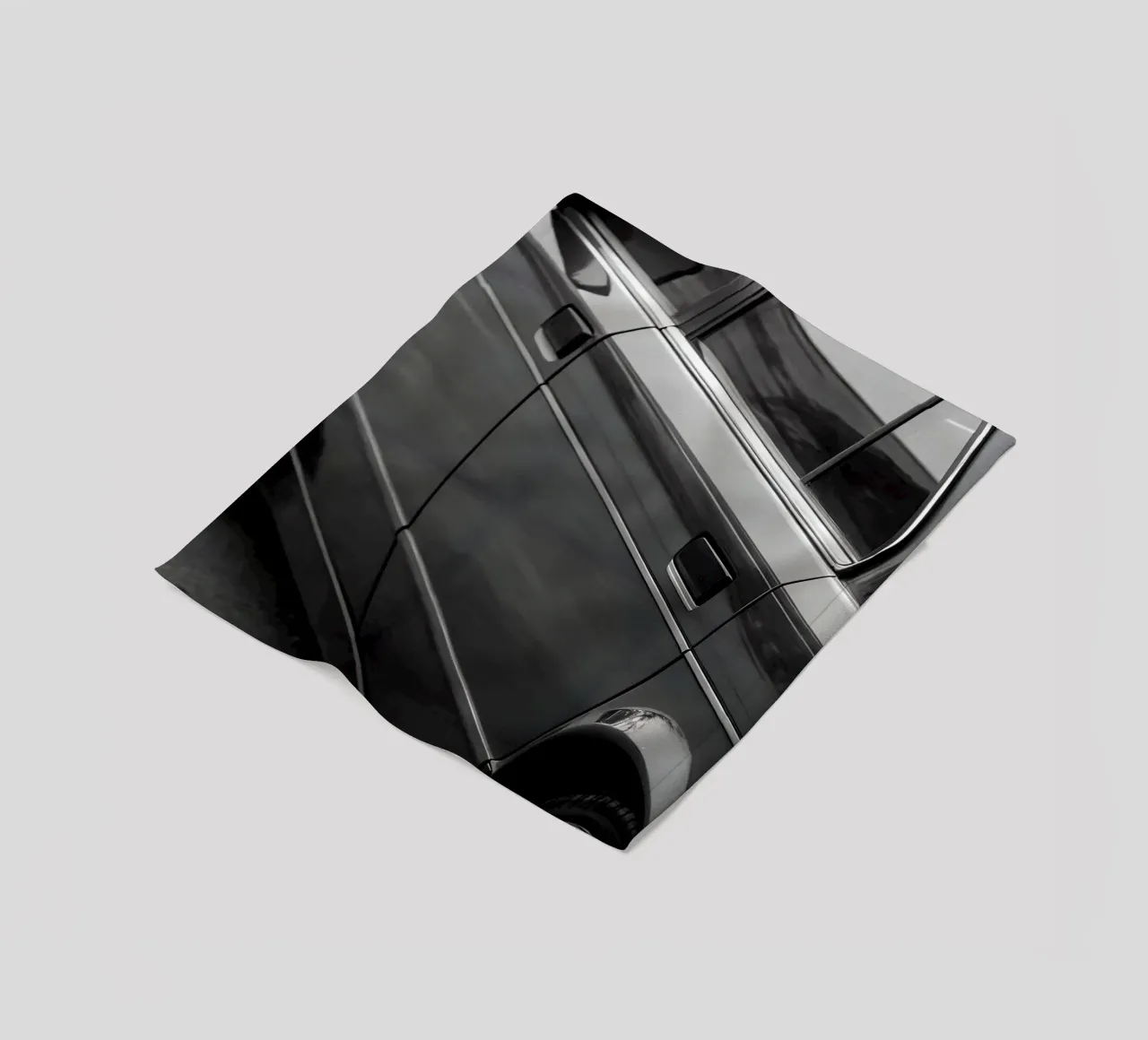 Monochrome Classic Cars Fleecedecke von CAR EDITION