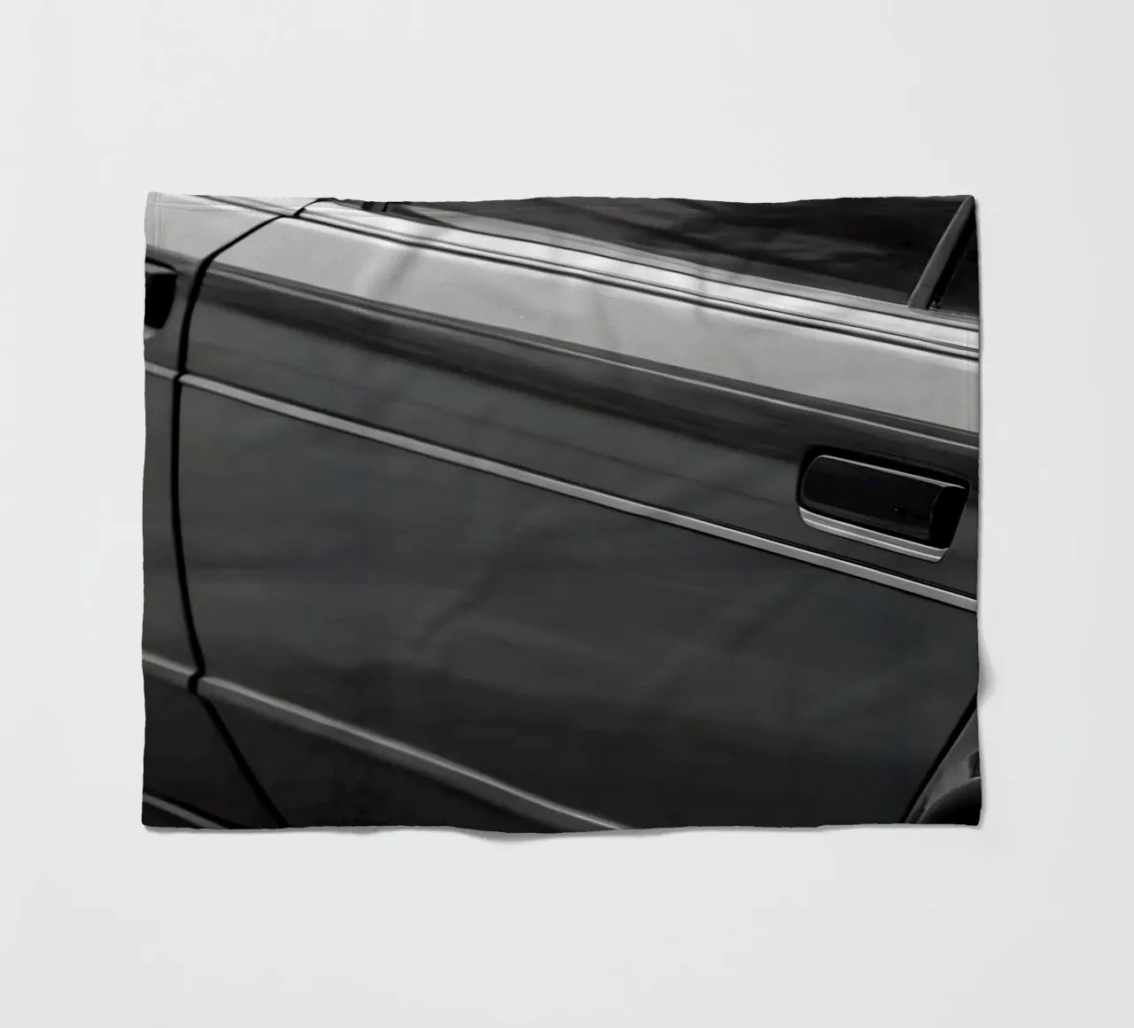 Monochrome Classic Cars Fleecedecke von CAR EDITION