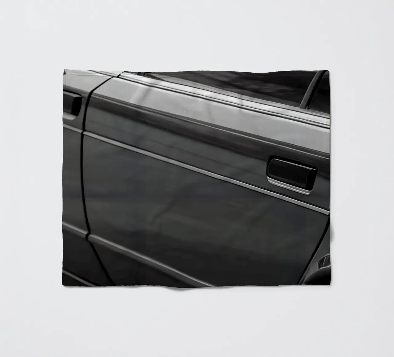 Monochrome Classic Cars Fleecedecke von CAR EDITION