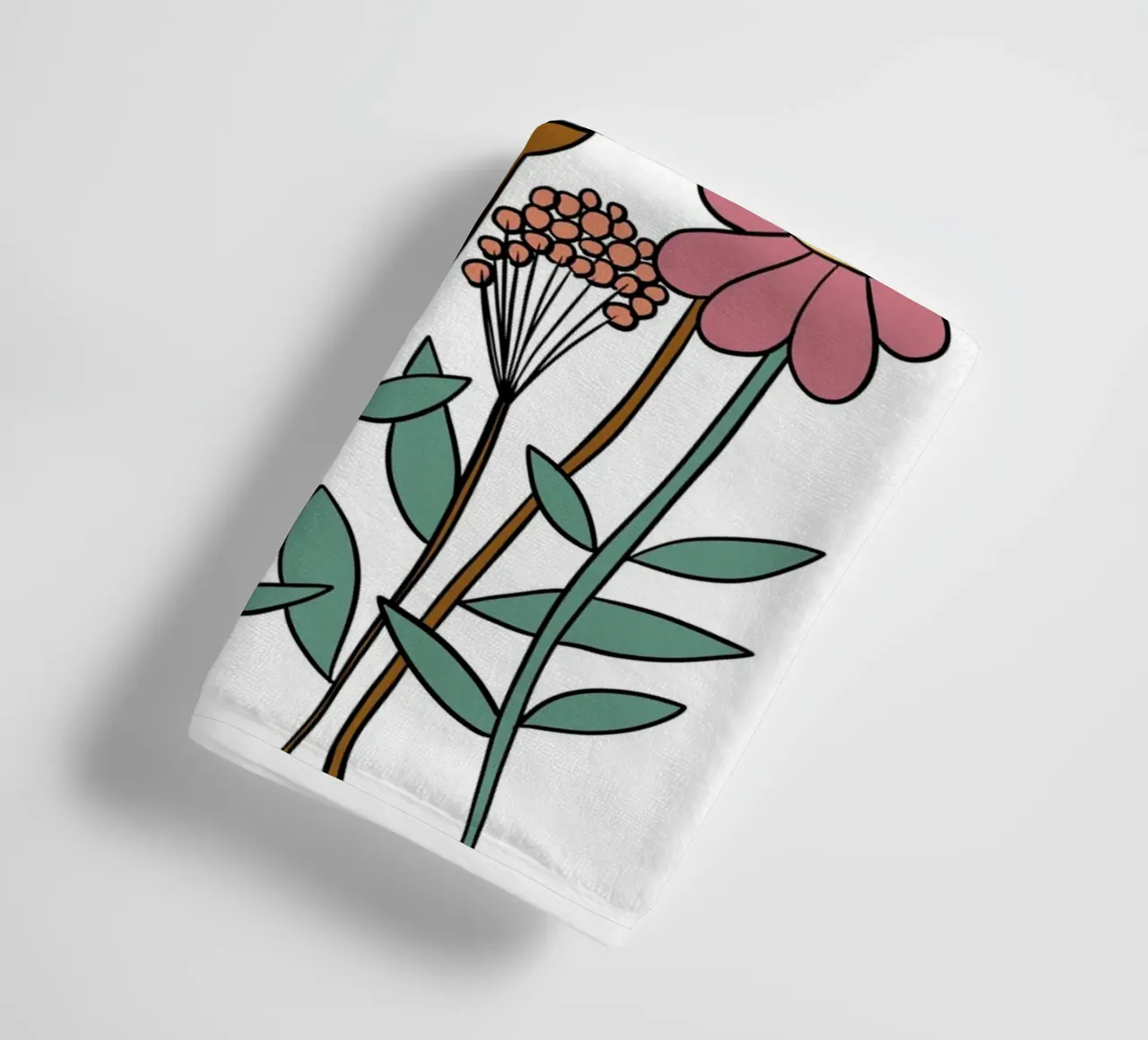 Wildblumen - wenn du liebst was du hast asciugamano da bagno da BAINAI