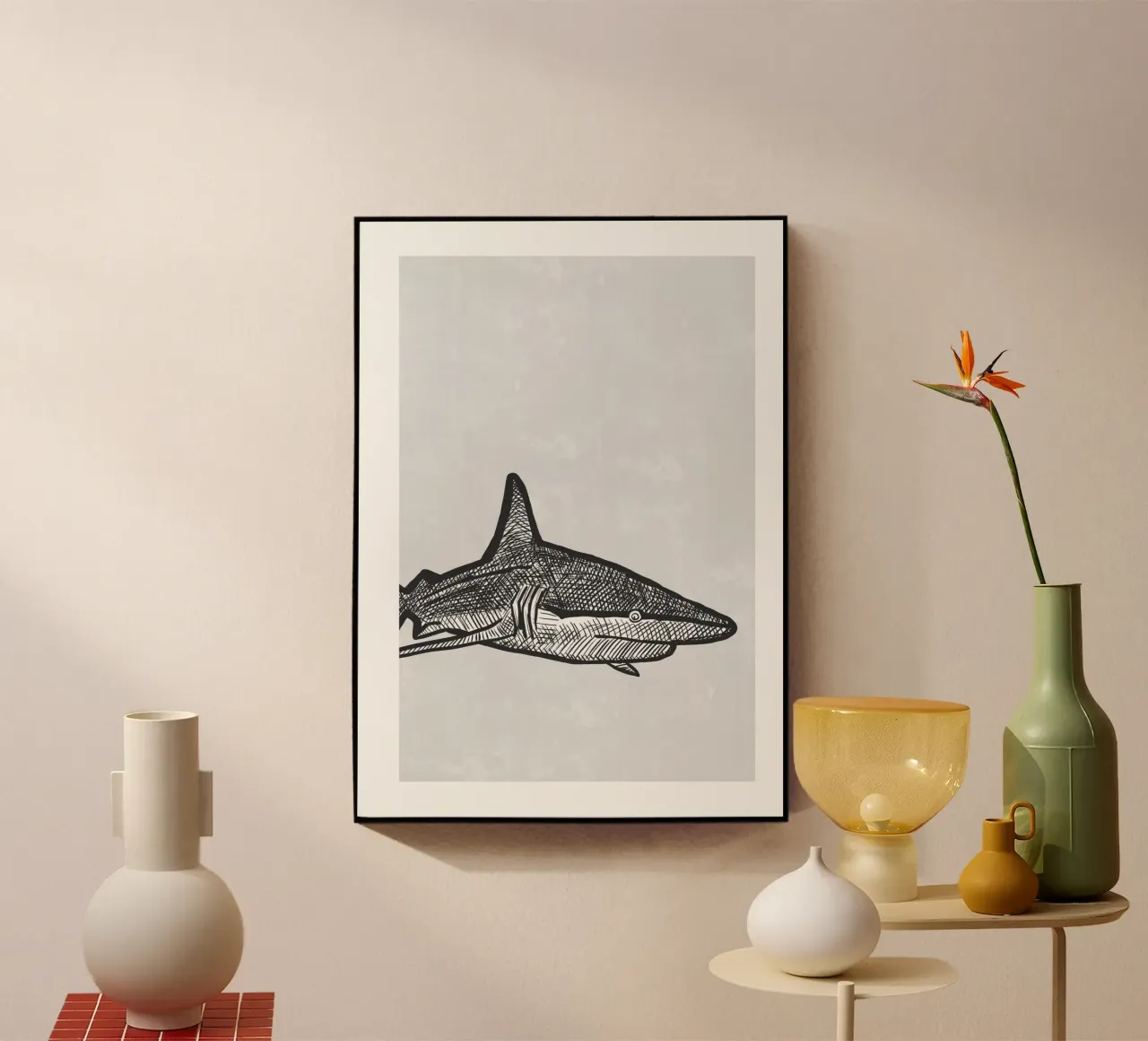 Bullshark plexiglass da BAINAI