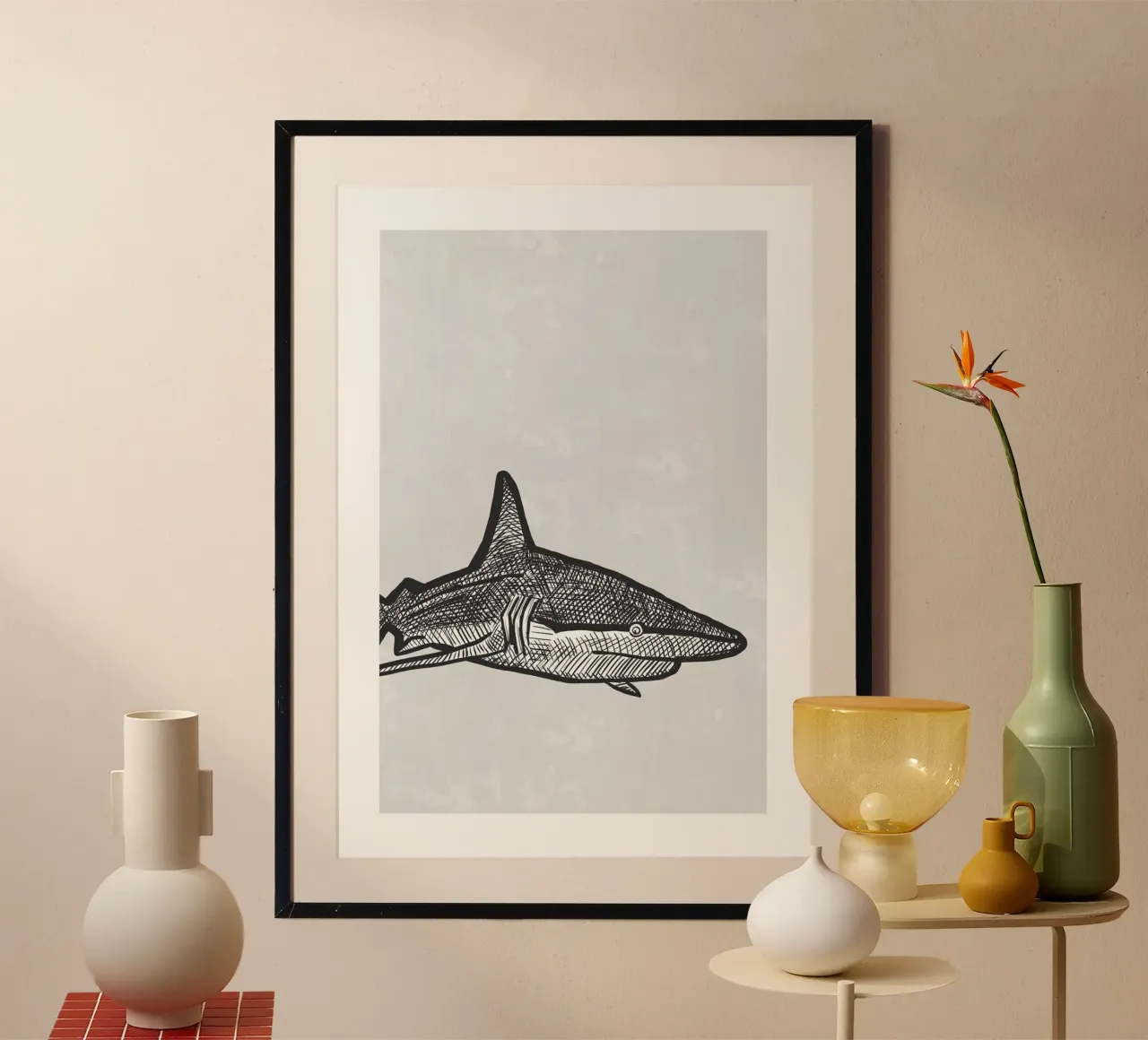 Bullshark carta hahnemühle da BAINAI