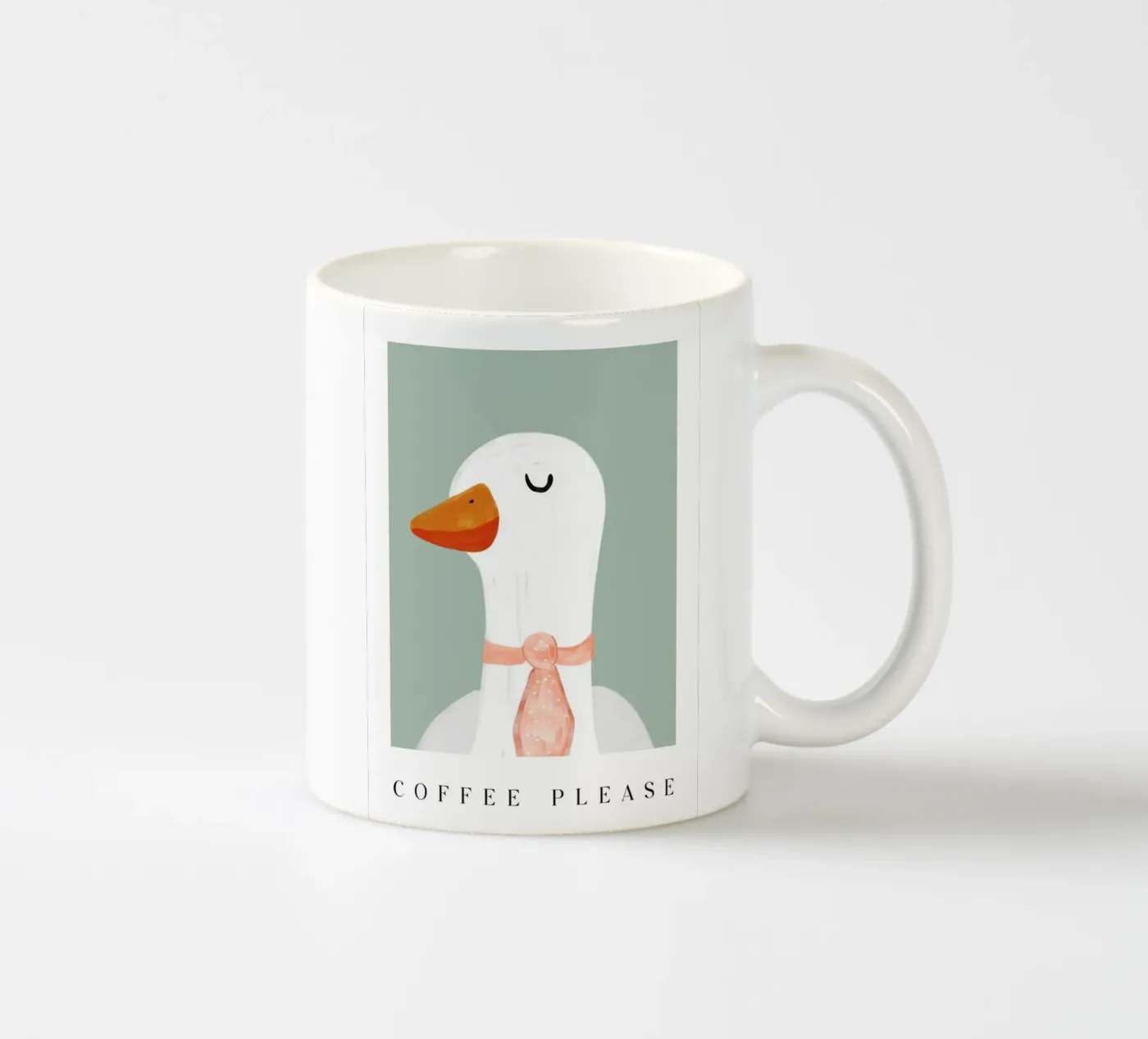 Coffee please ceramic mug by BAINAI