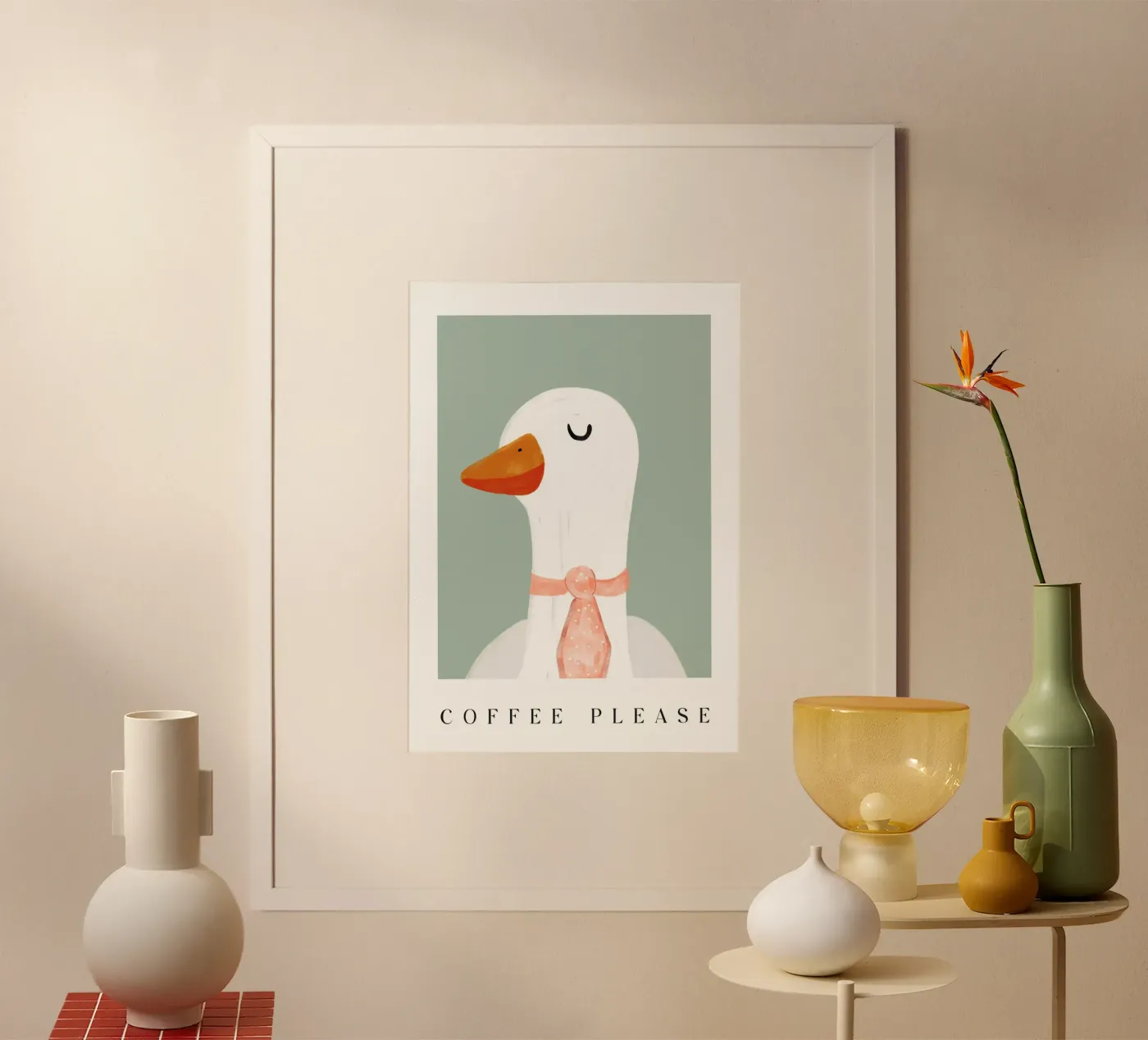 Coffee please poster van BAINAI