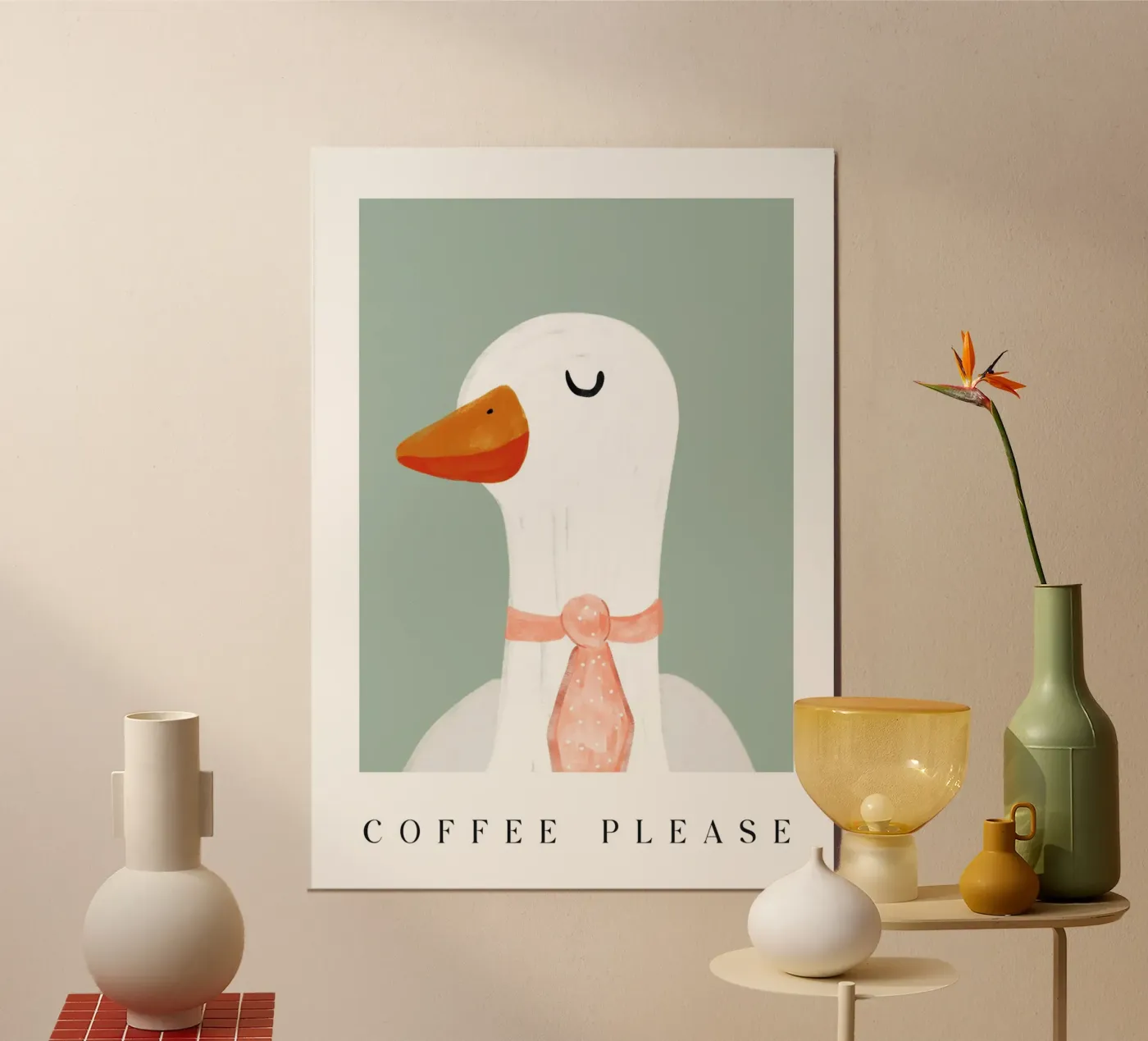 Coffee please poster by BAINAI