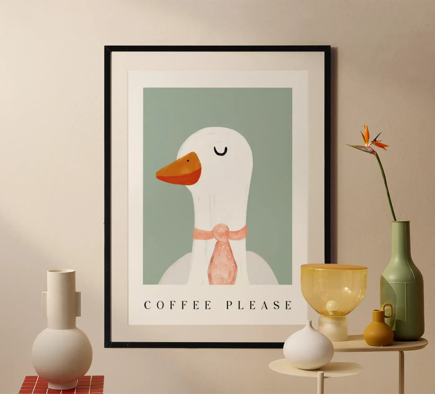 Coffee please poster by BAINAI