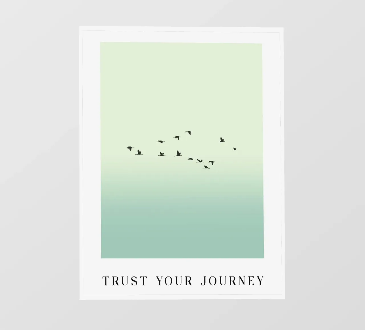Trust your journey pellicola backlit da BAINAI