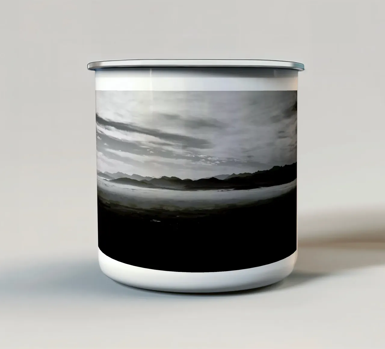Nebelstreif tazza in smalto da Picture On The Fridge