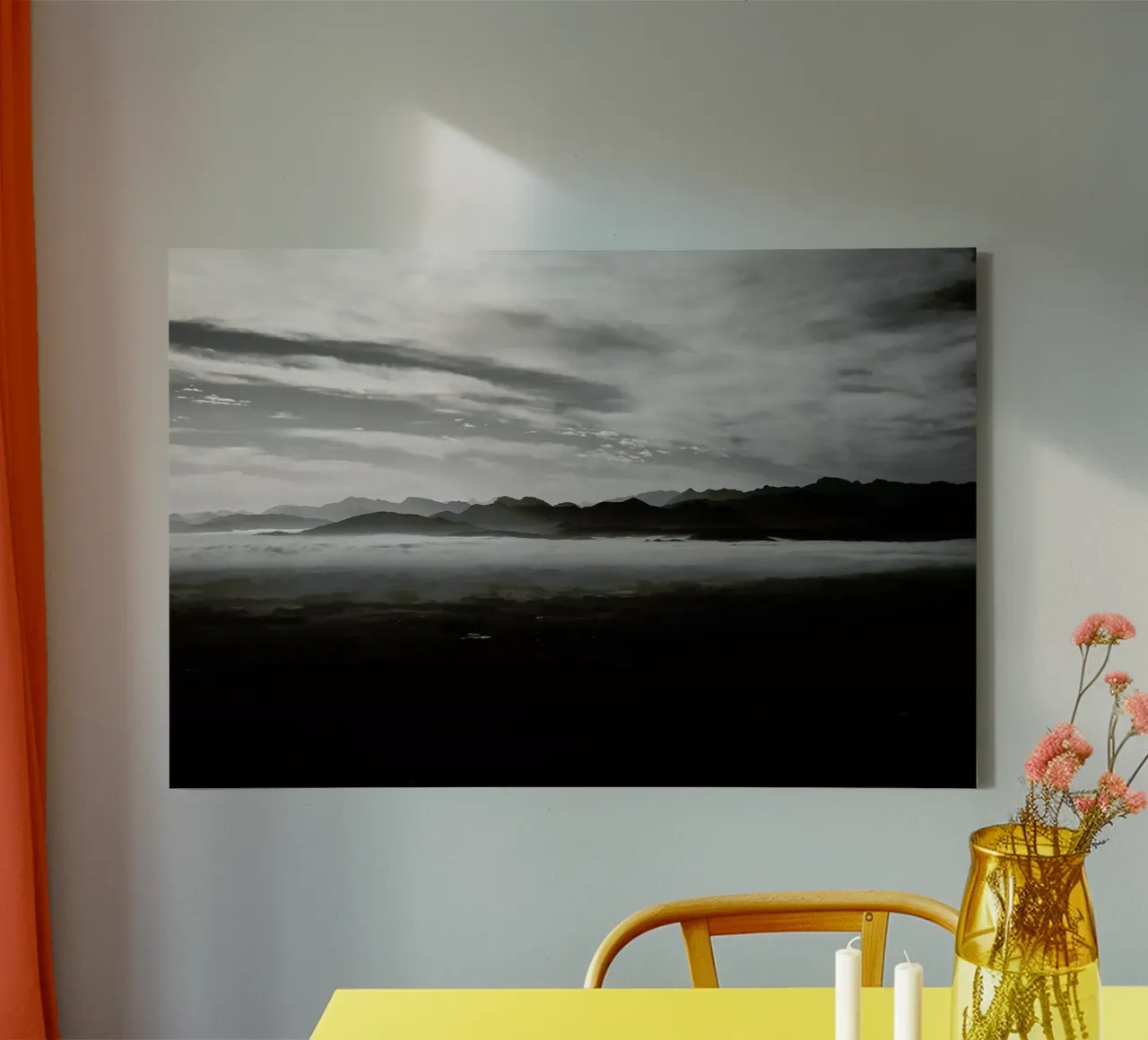 Nebelstreif tela con Cornice a cassetta da Picture On The Fridge
