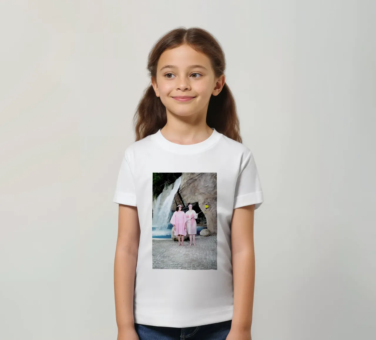 Wasserfall t-shirt bambini da I Love Travel GmbH