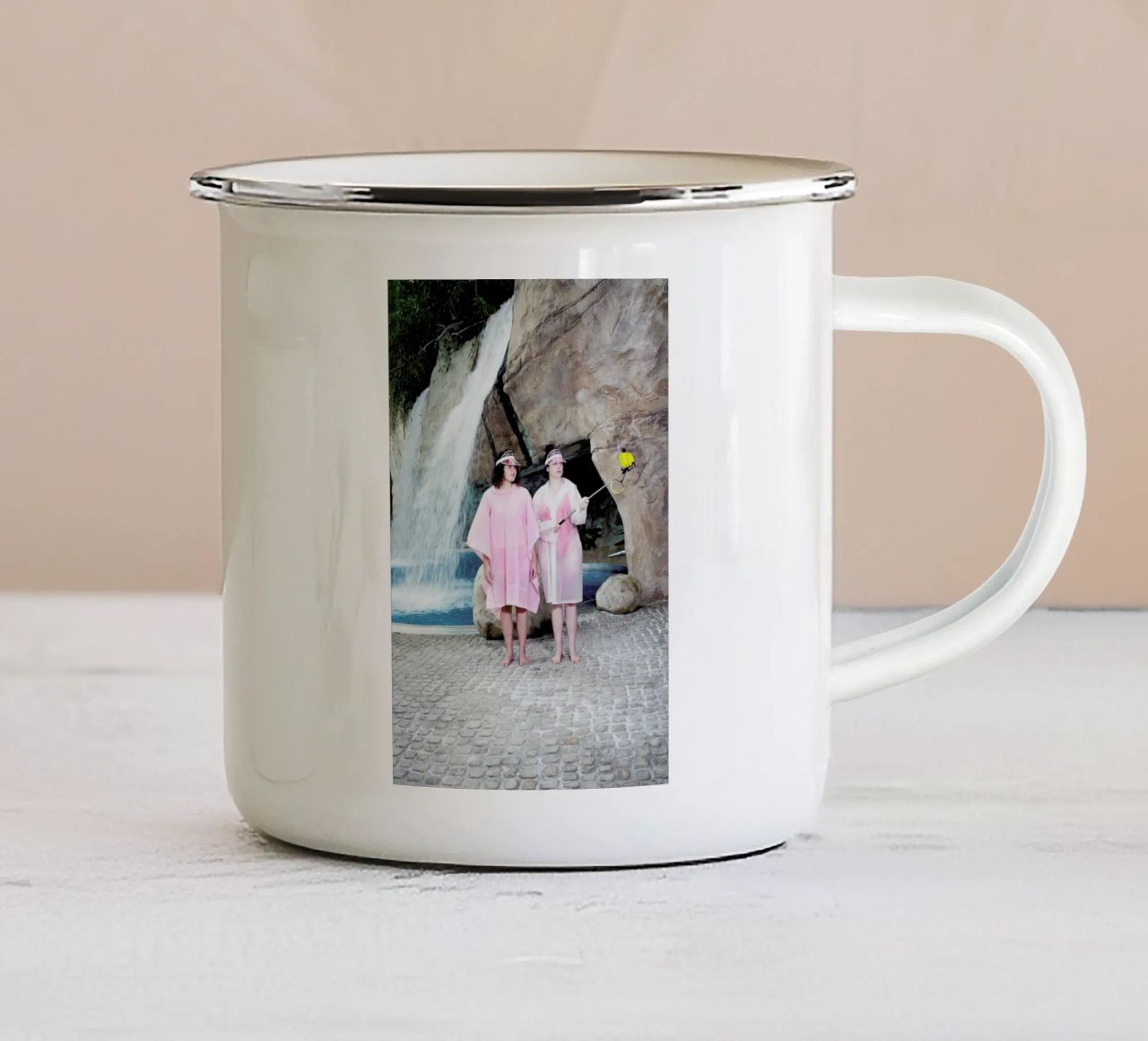 Wasserfall tazza in smalto da I Love Travel GmbH