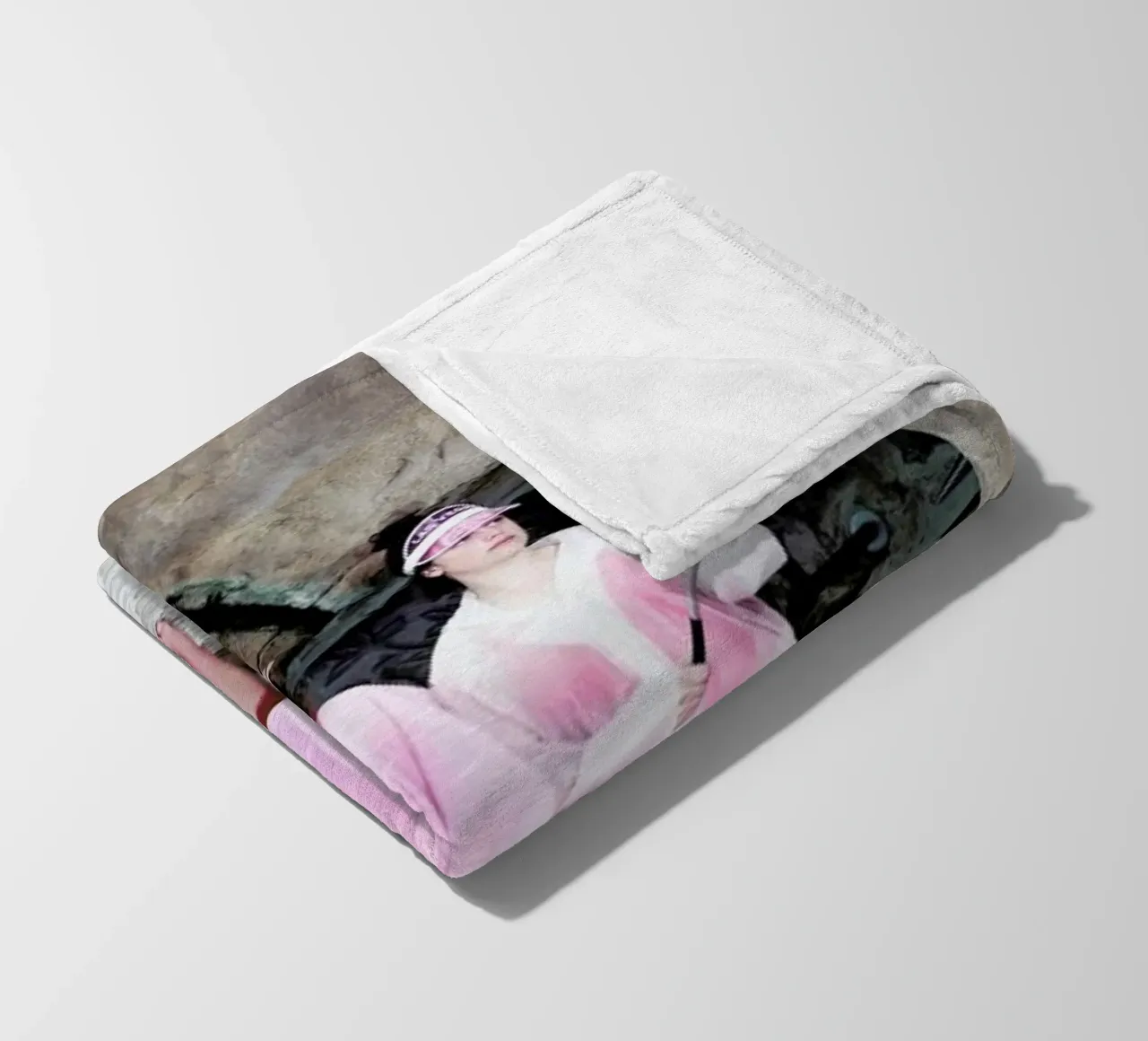 Wasserfall fleecedeken van I Love Travel GmbH