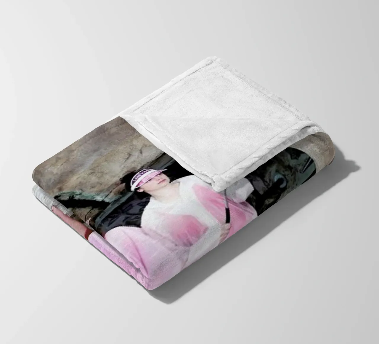 Wasserfall Fleecedecke von I Love Travel GmbH